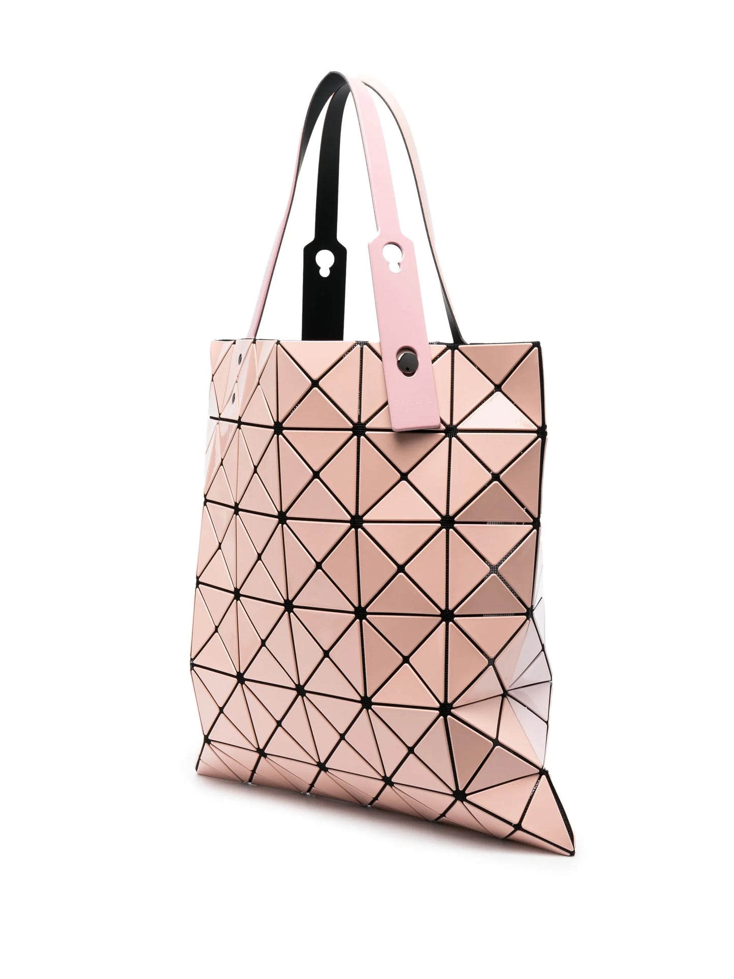 Lucent Gloss panelled tote bag