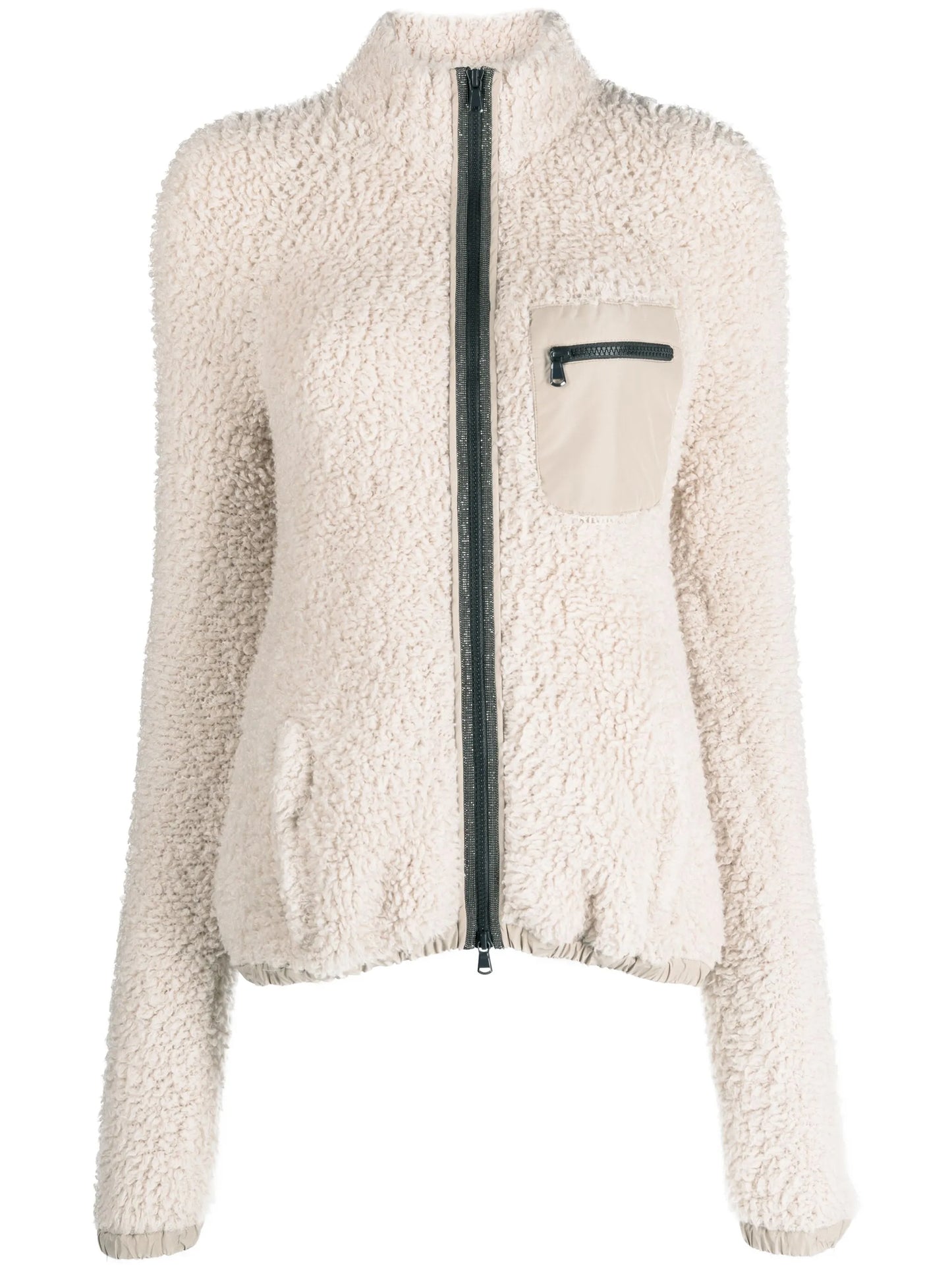 faux-fur effect jacket
