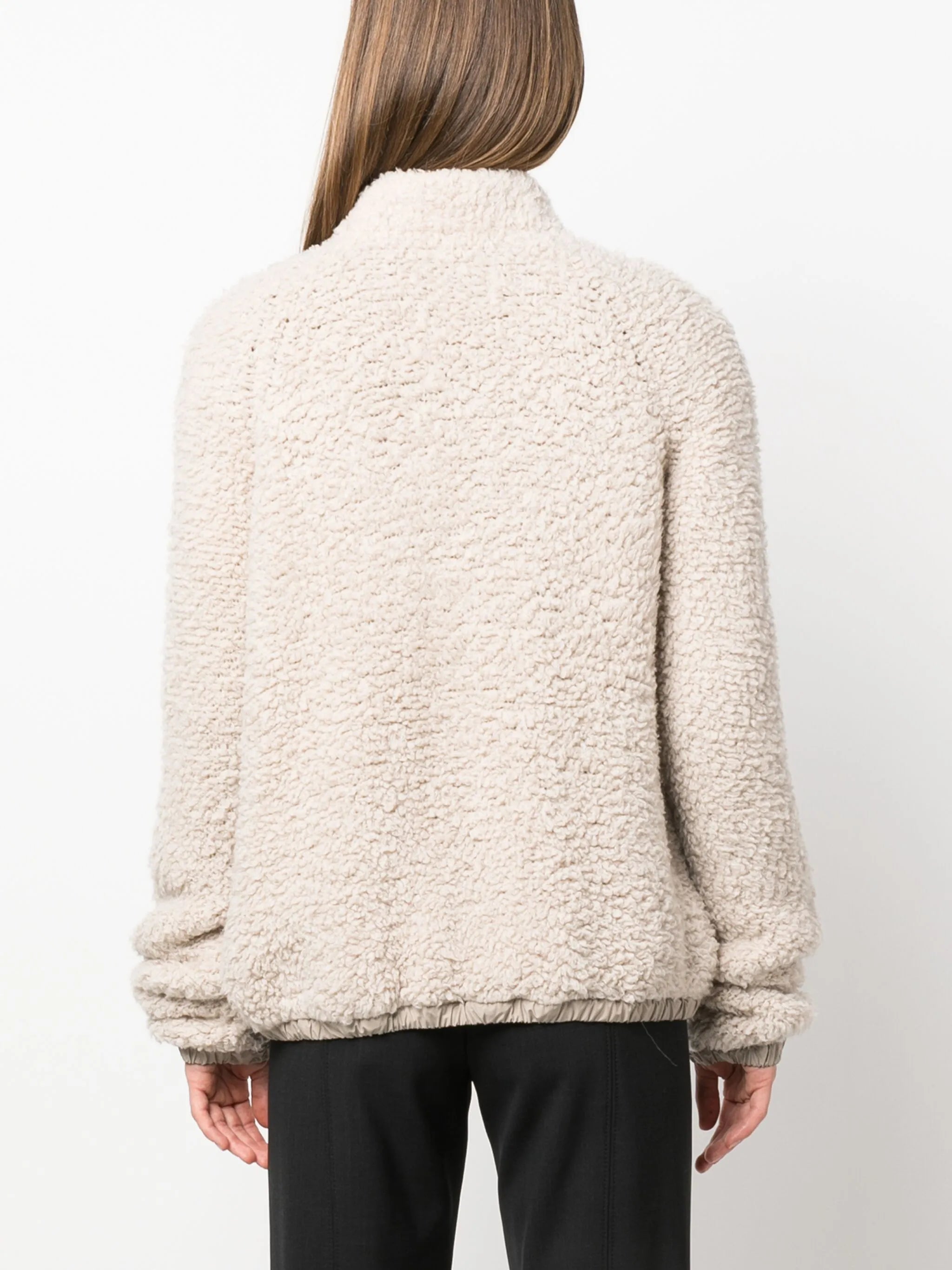 faux-fur effect jacket