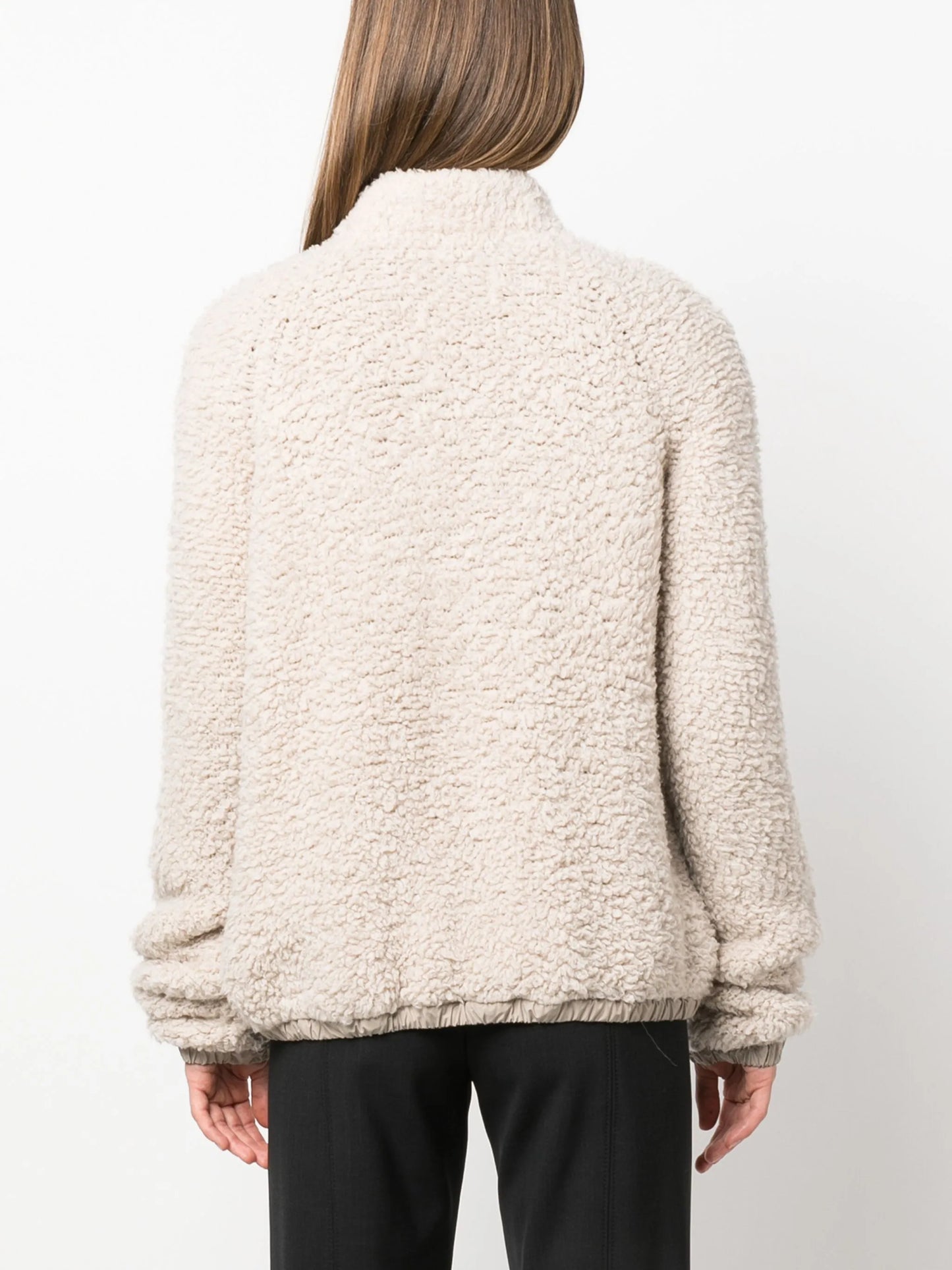 faux-fur effect jacket