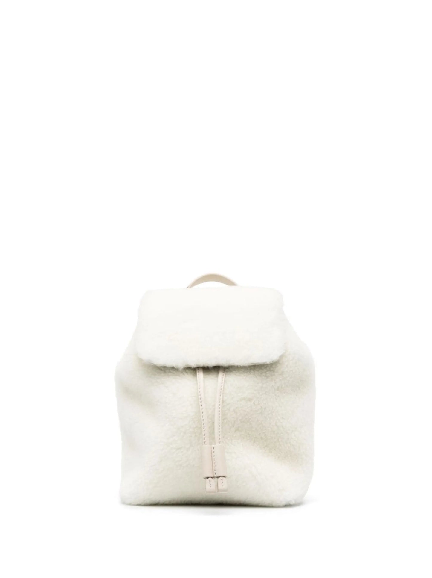 virgin wool-blend Fleecy backpack