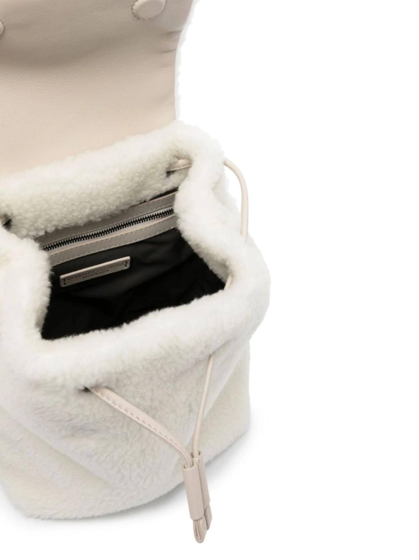 virgin wool-blend Fleecy backpack