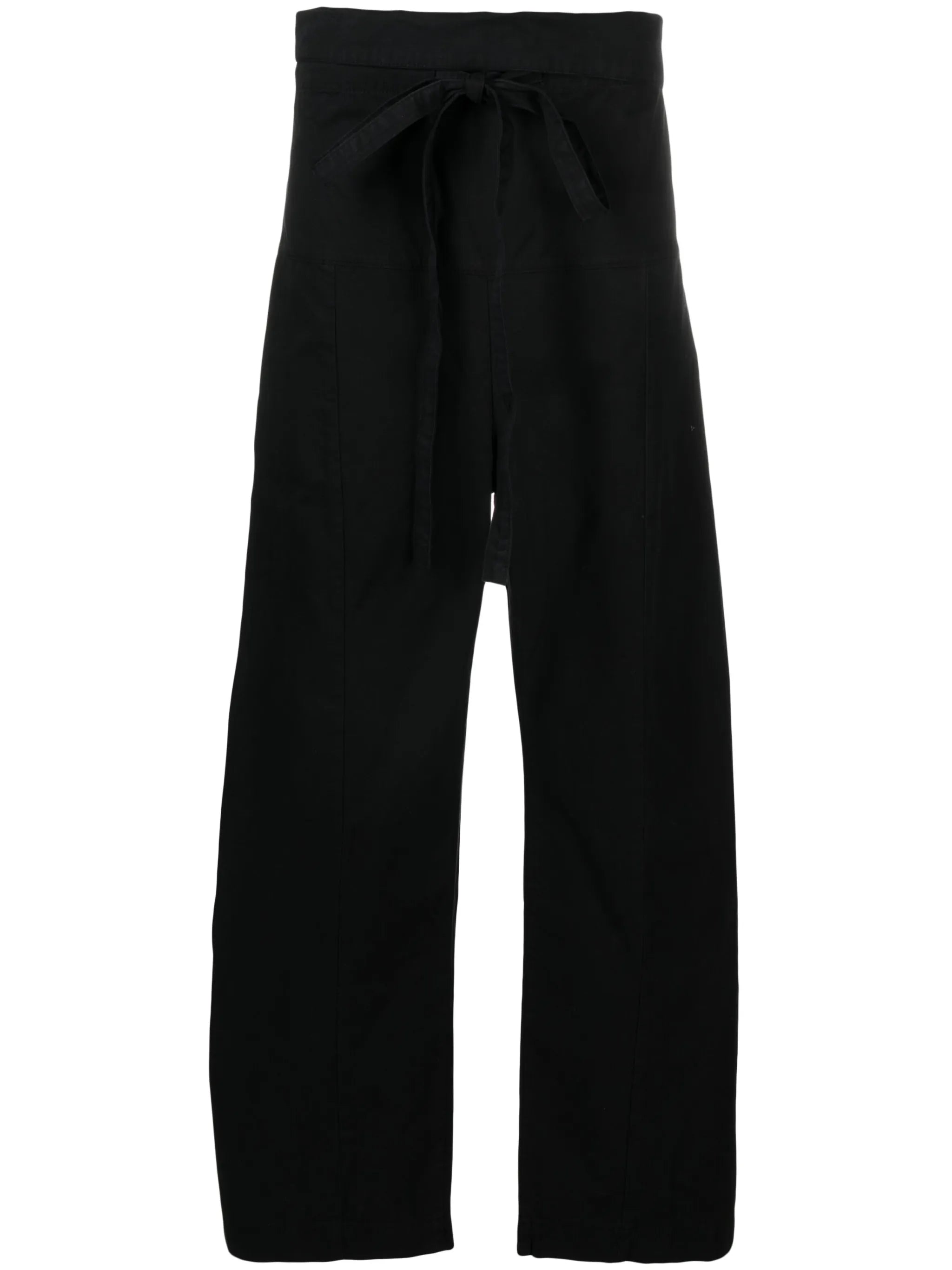 Fisherman straight-leg trousers