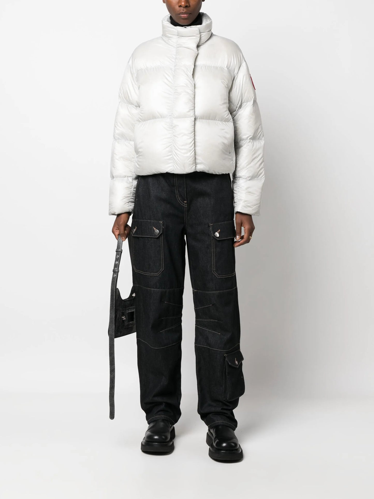 Cypress cropped puffer jacket