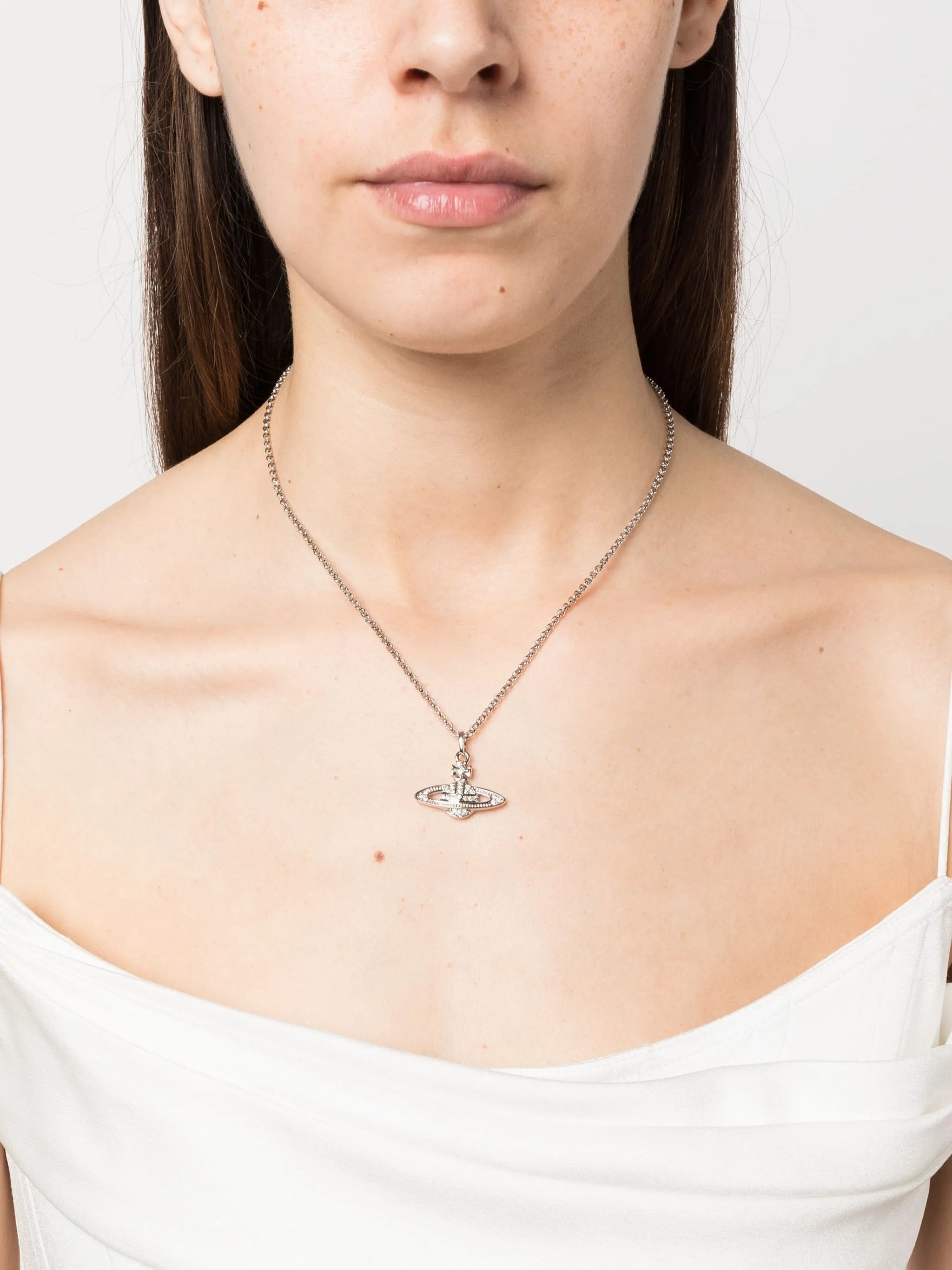 Mini Bas Relief pendant necklace