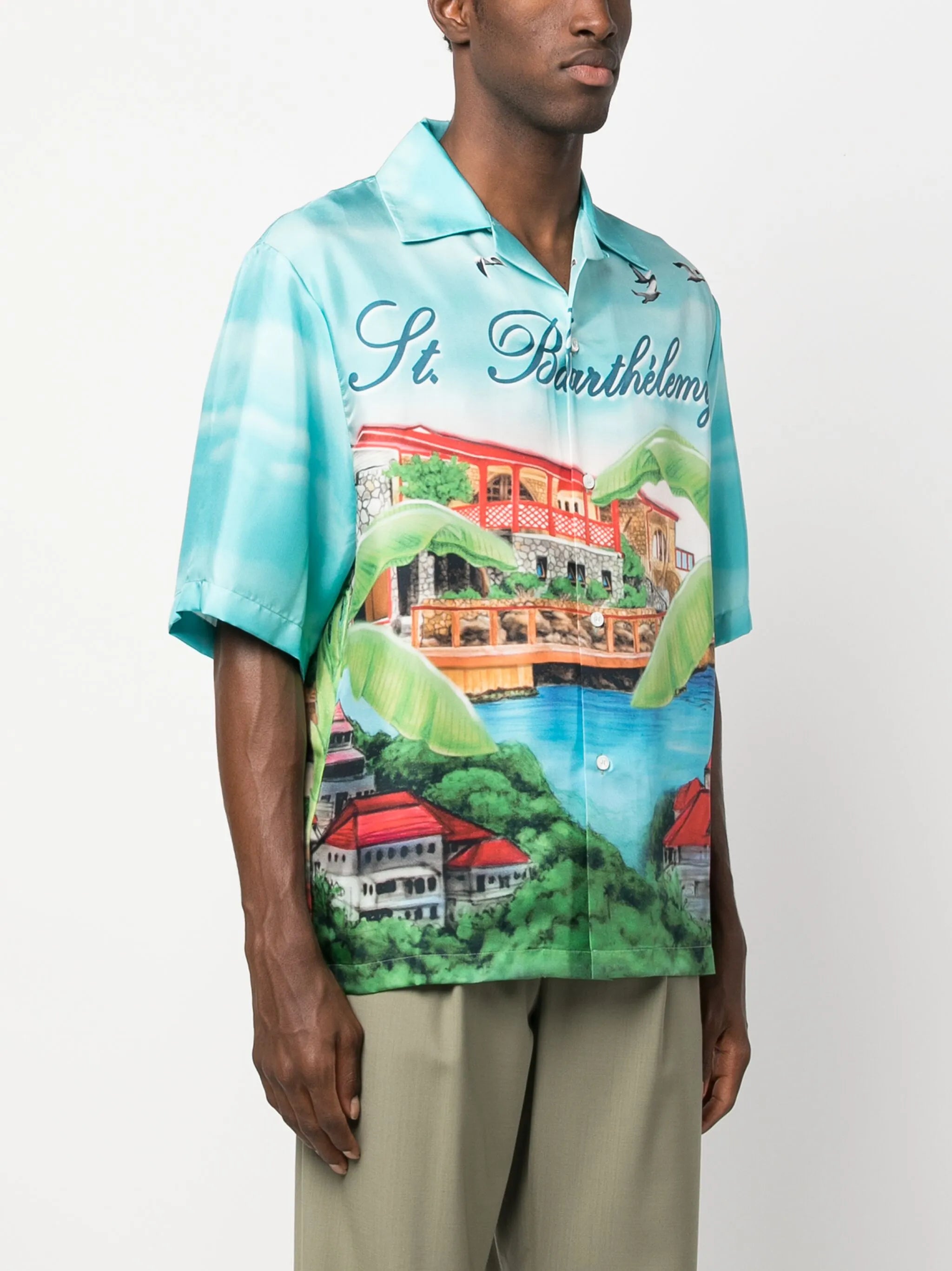 Eden Rock silk shirt