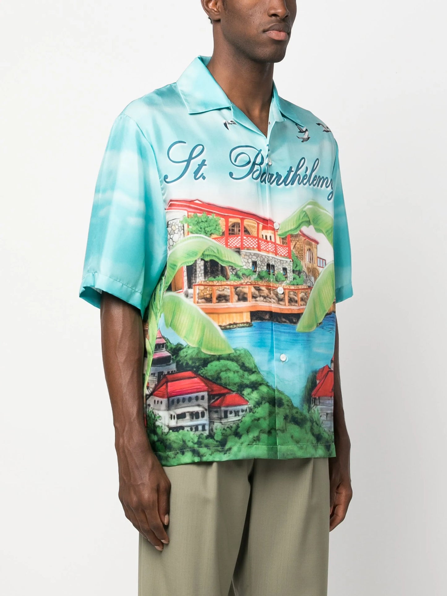 Eden Rock silk shirt