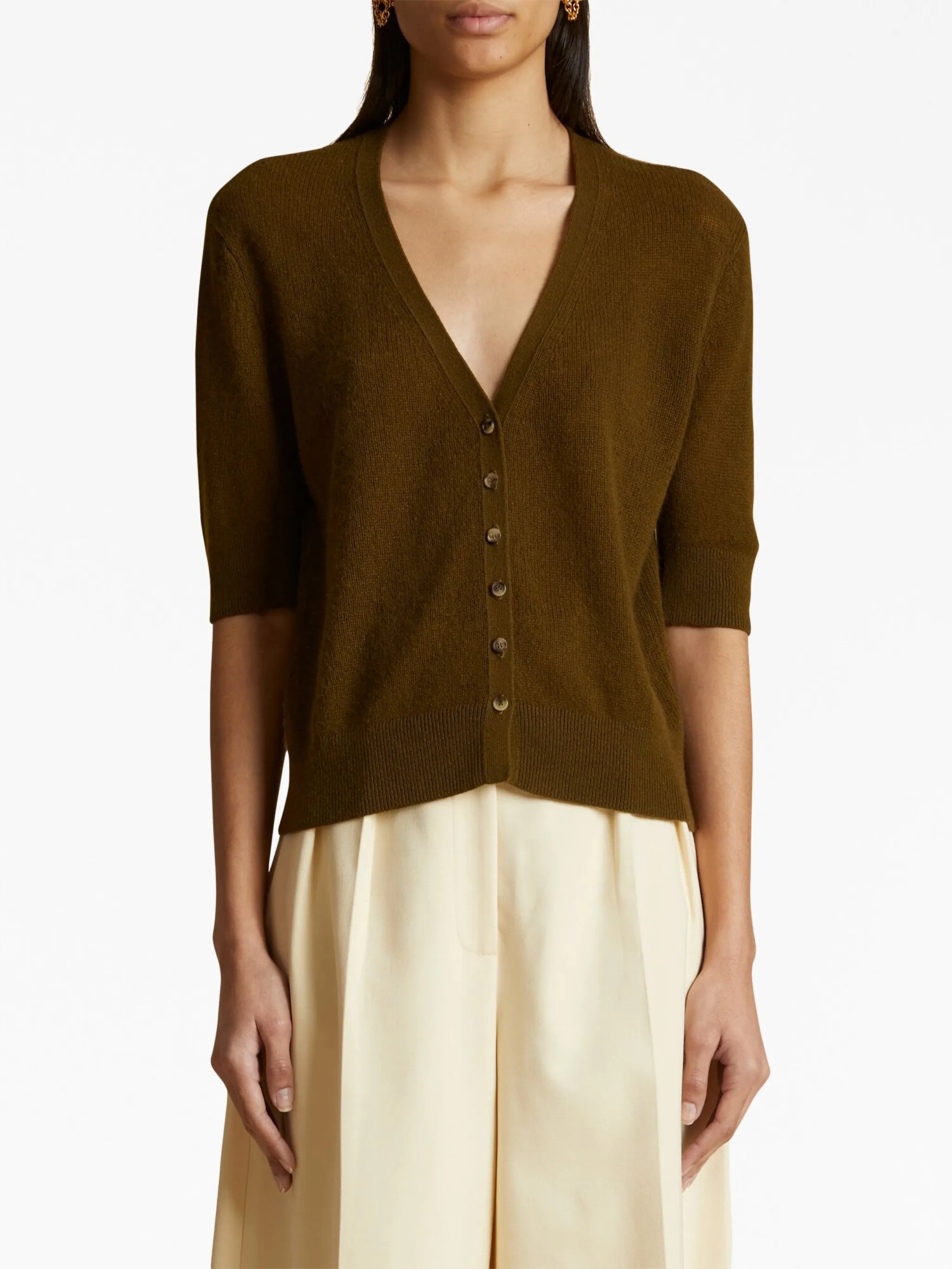 The Dianna cashmere-blend cardigan