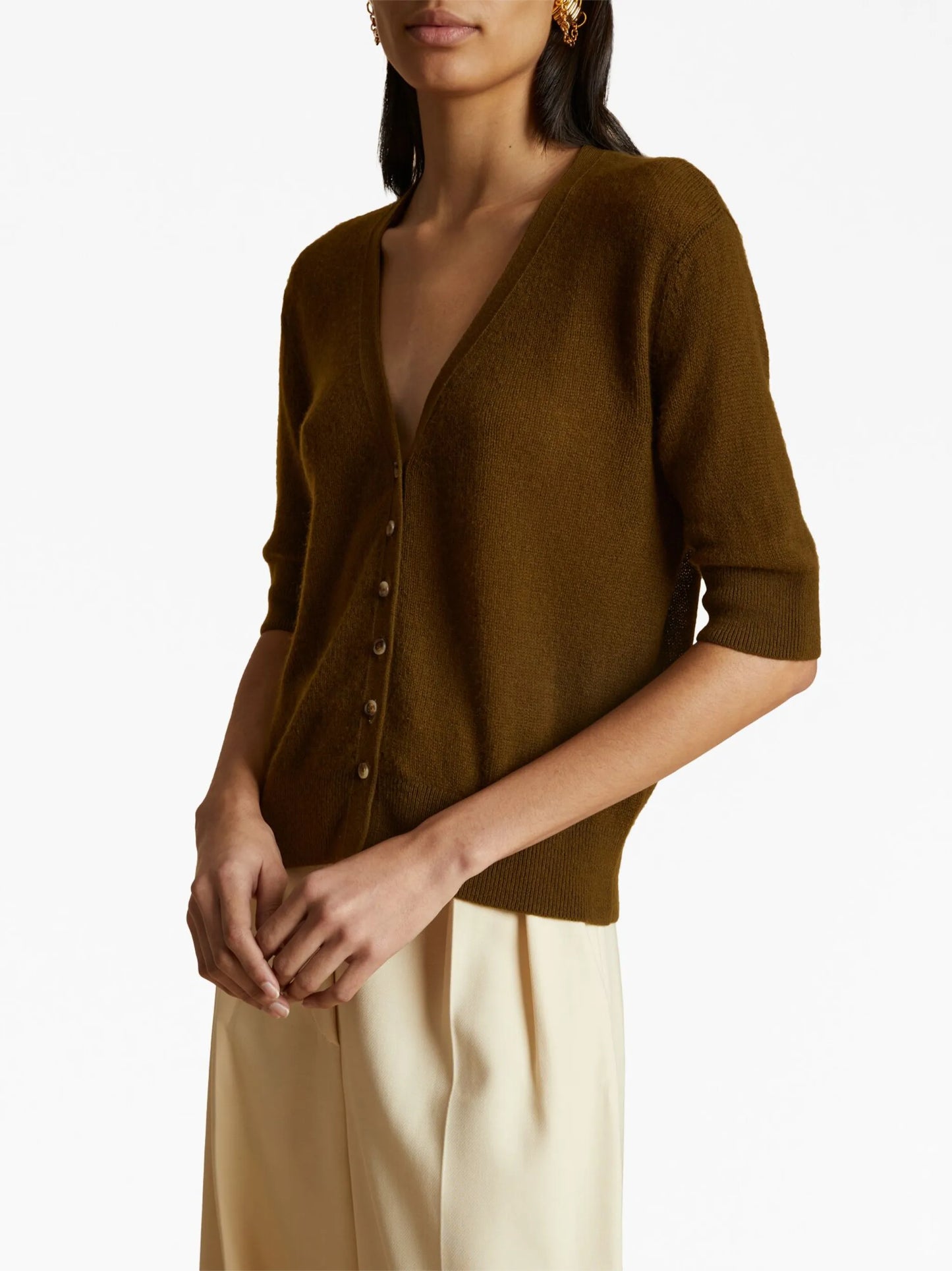 The Dianna cashmere-blend cardigan