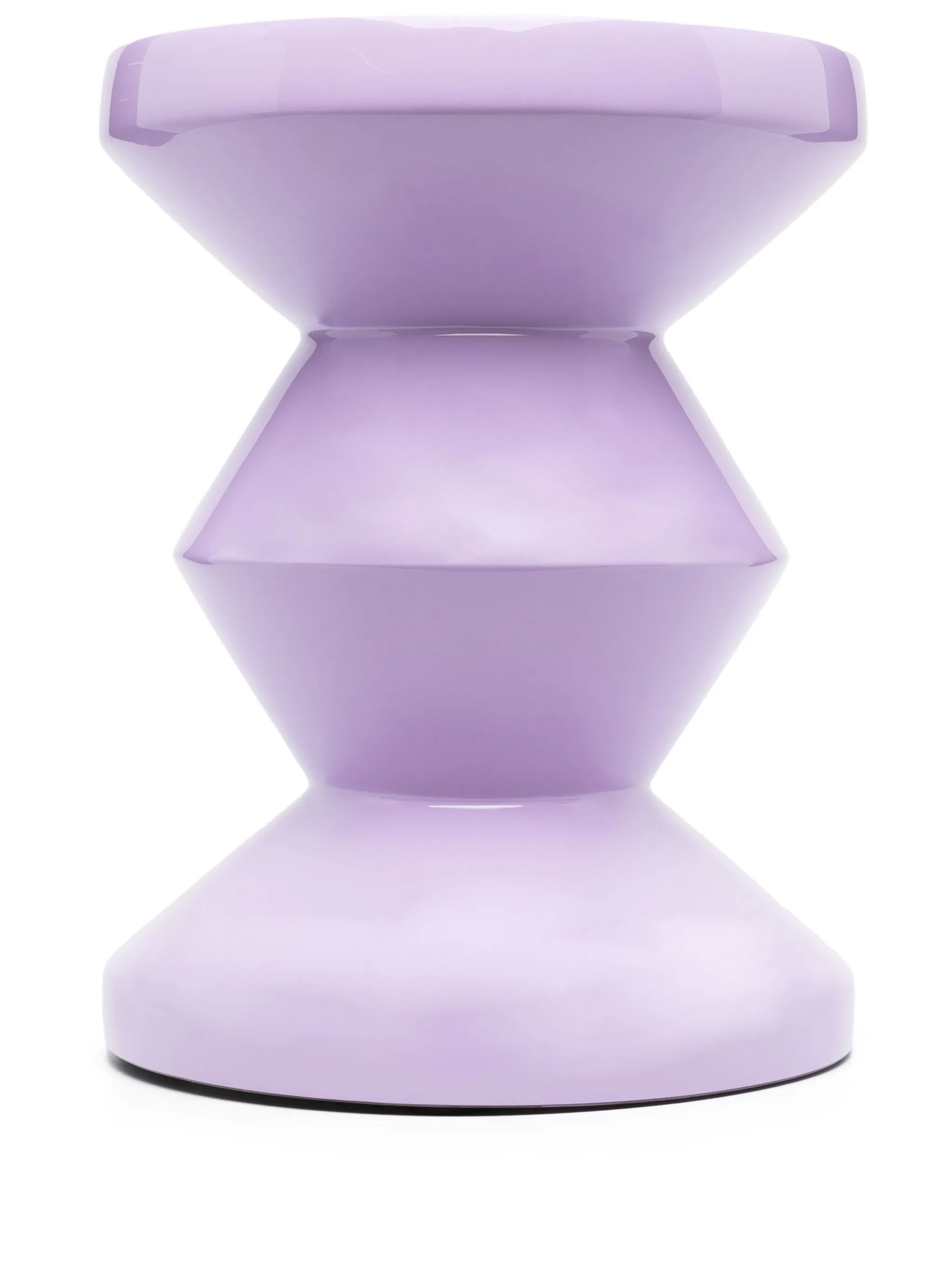 Zig Zag lacquered stool