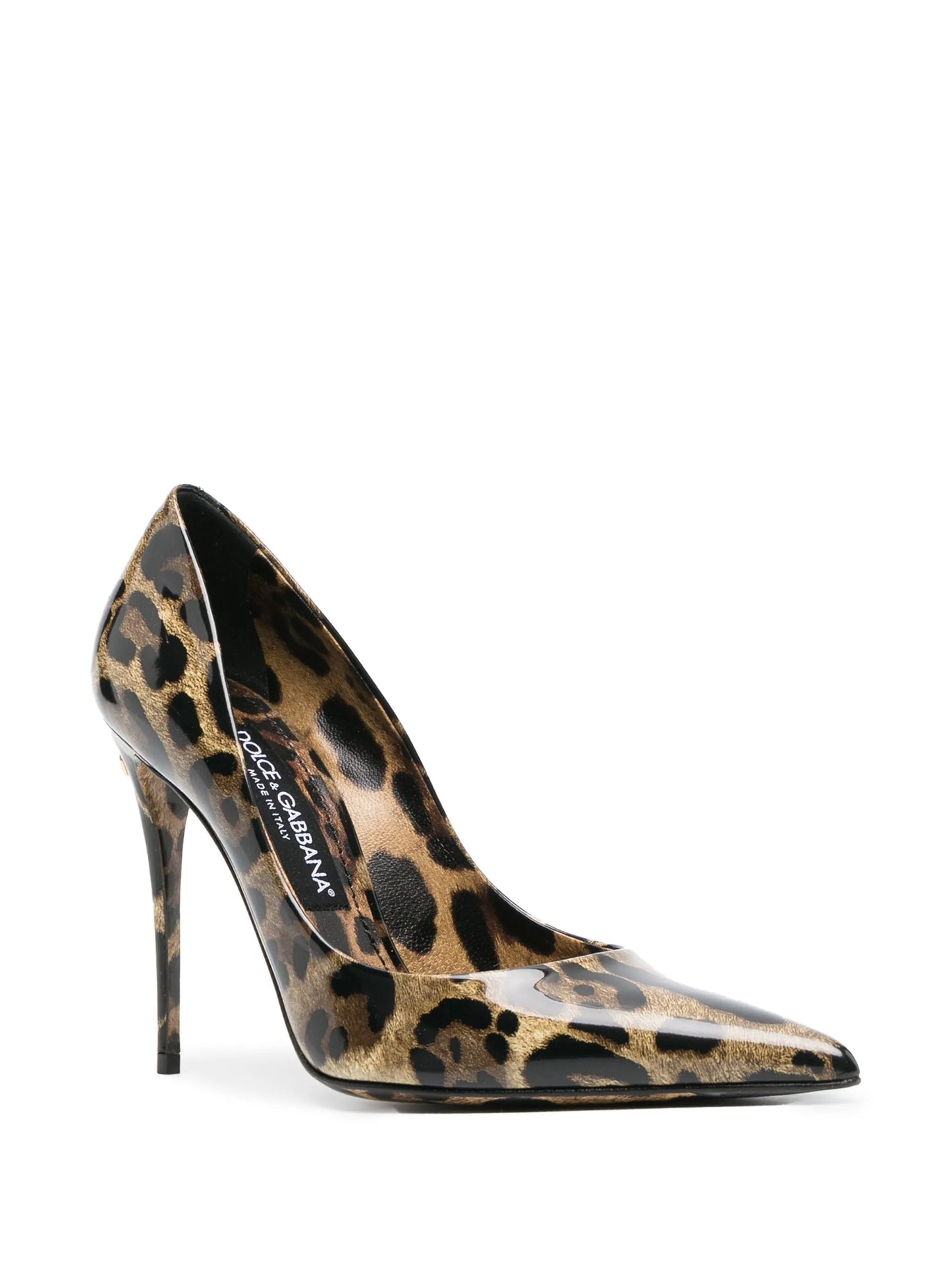 x Kim 110mm leopard-print pumps