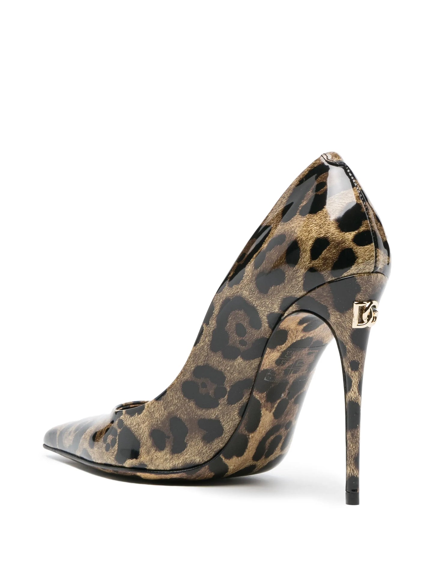 x Kim 110mm leopard-print pumps