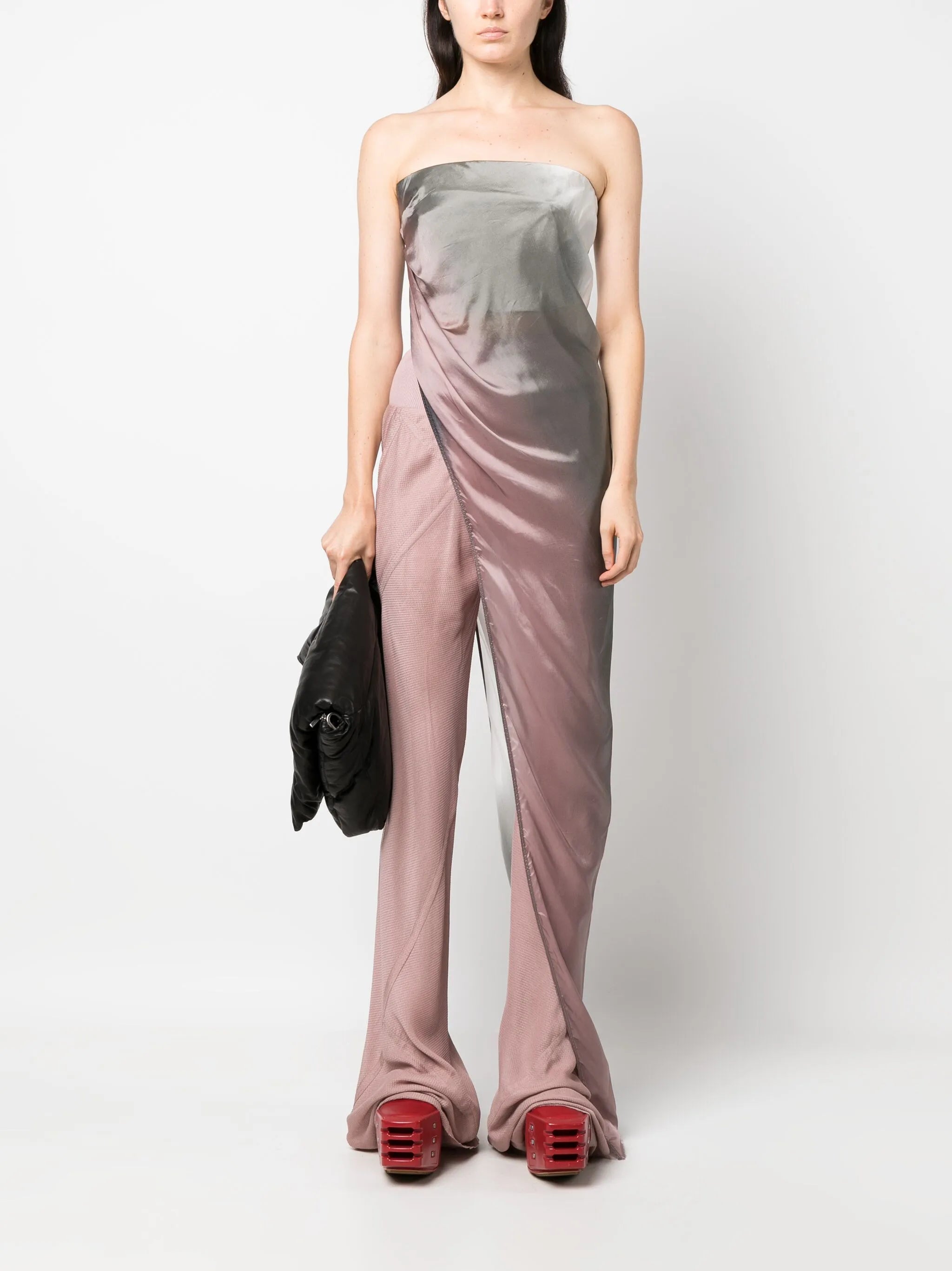 Lido ombré-effect asymmetric top