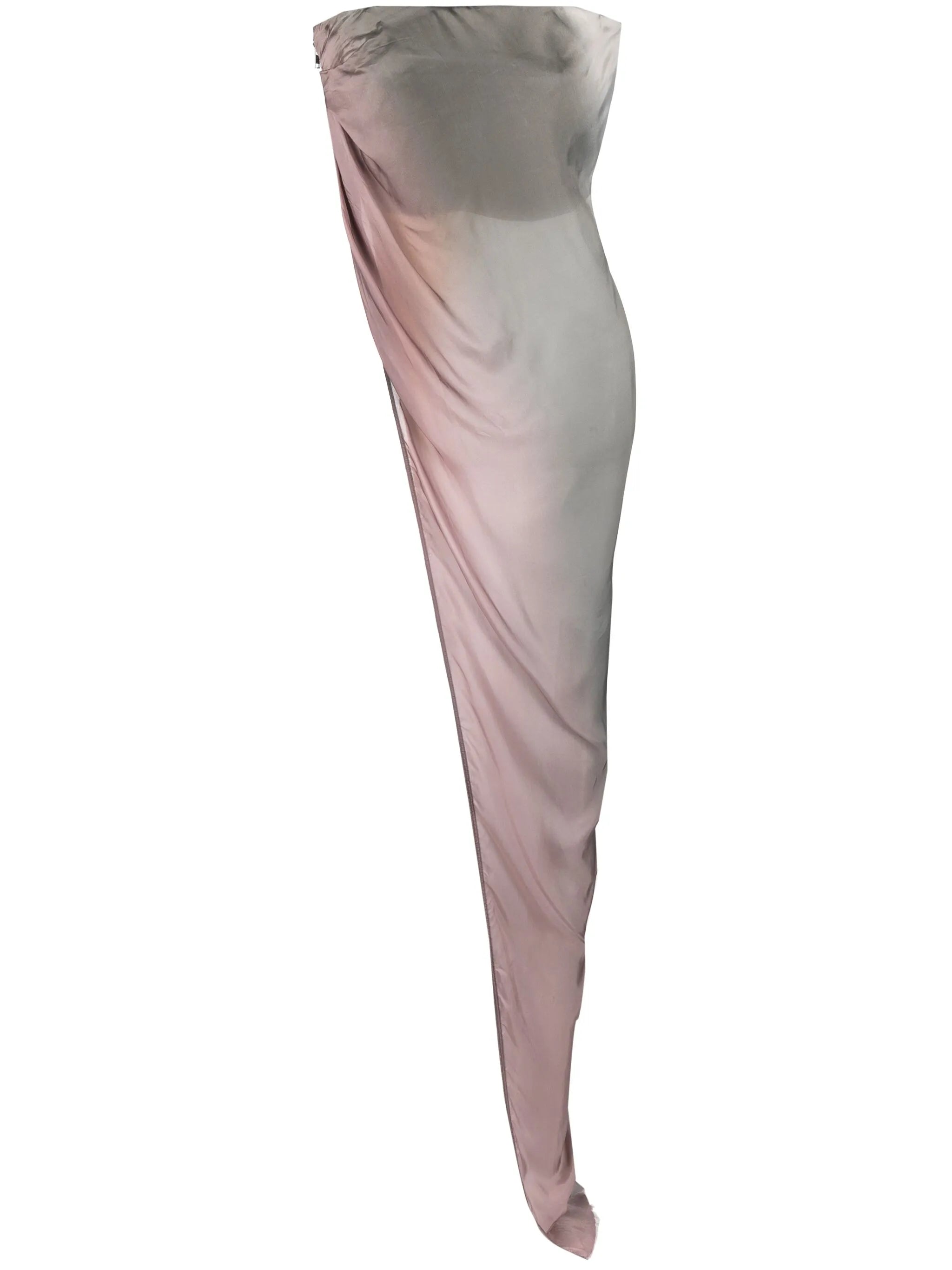 Lido ombré-effect asymmetric top