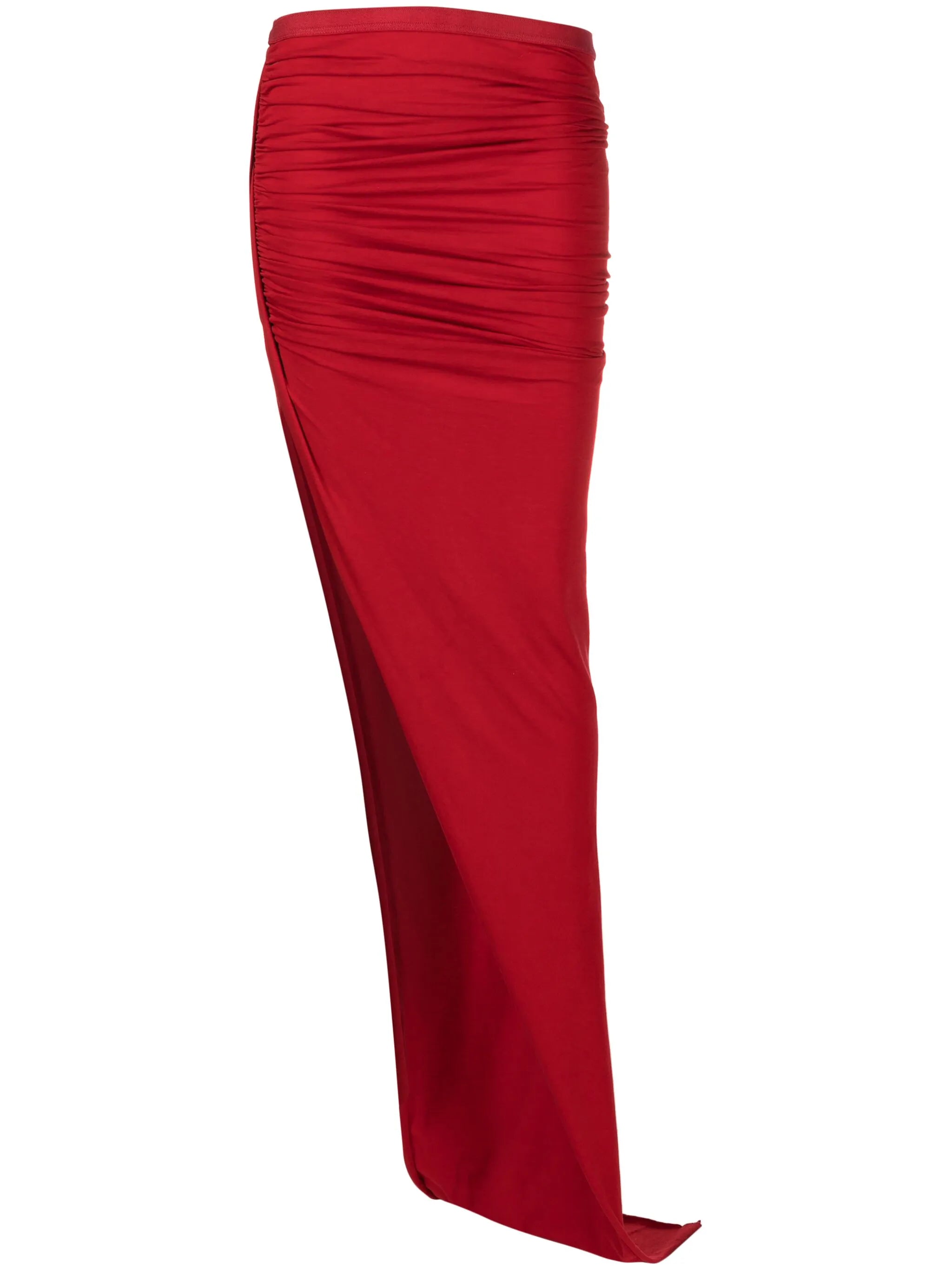 Edfu gathered-detail maxi skirt