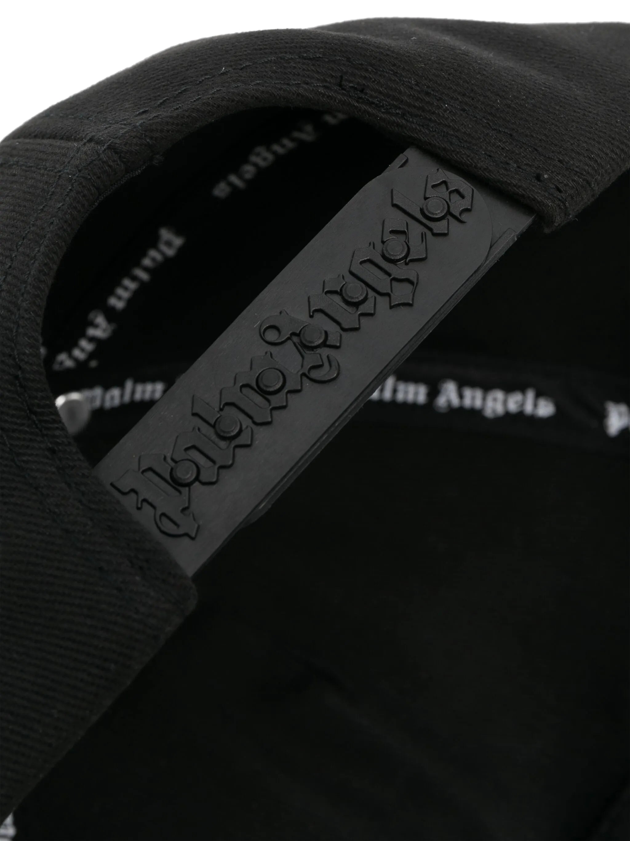 logo-print cotton cap
