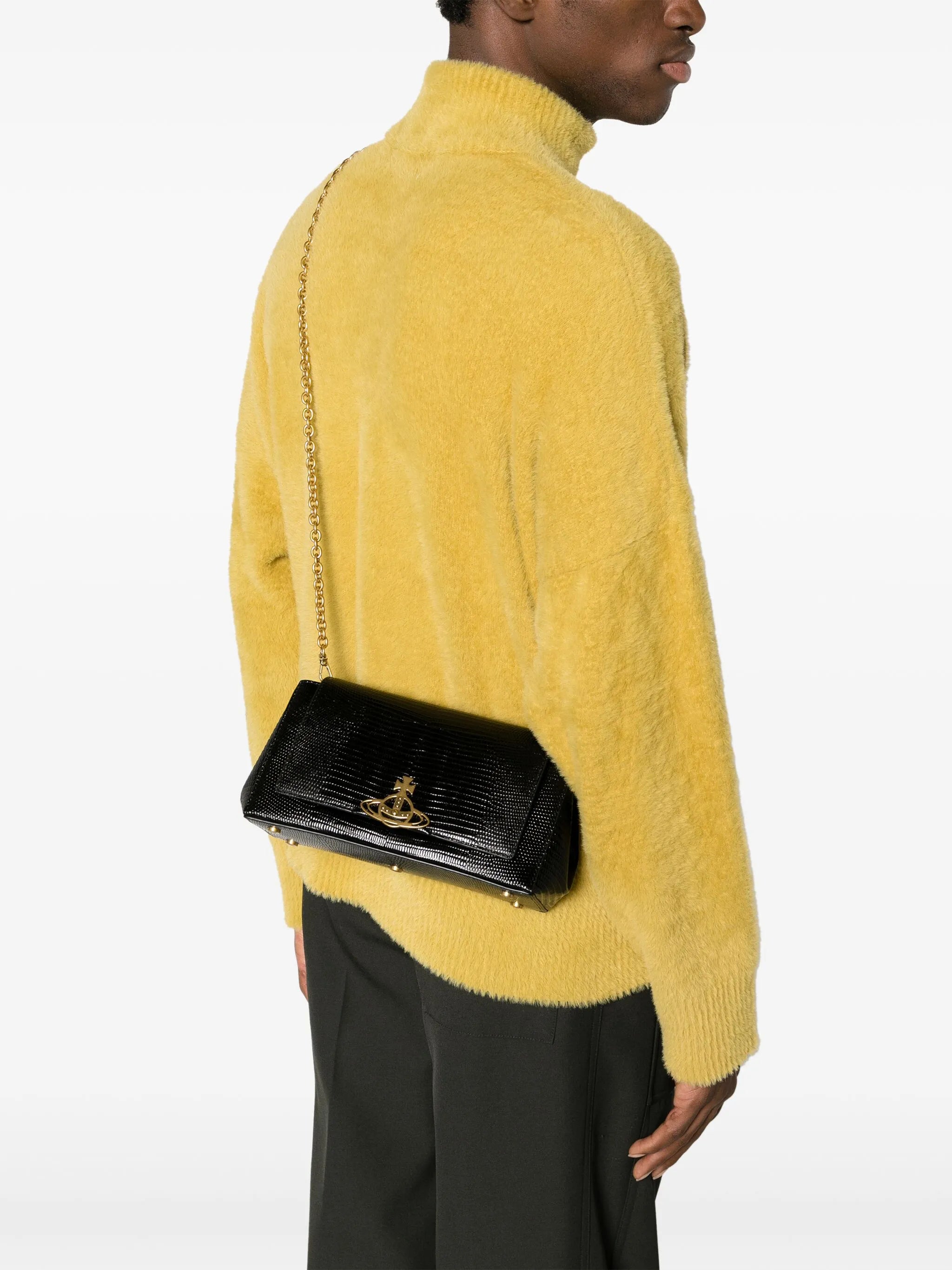 medium Hazel leather tote bag