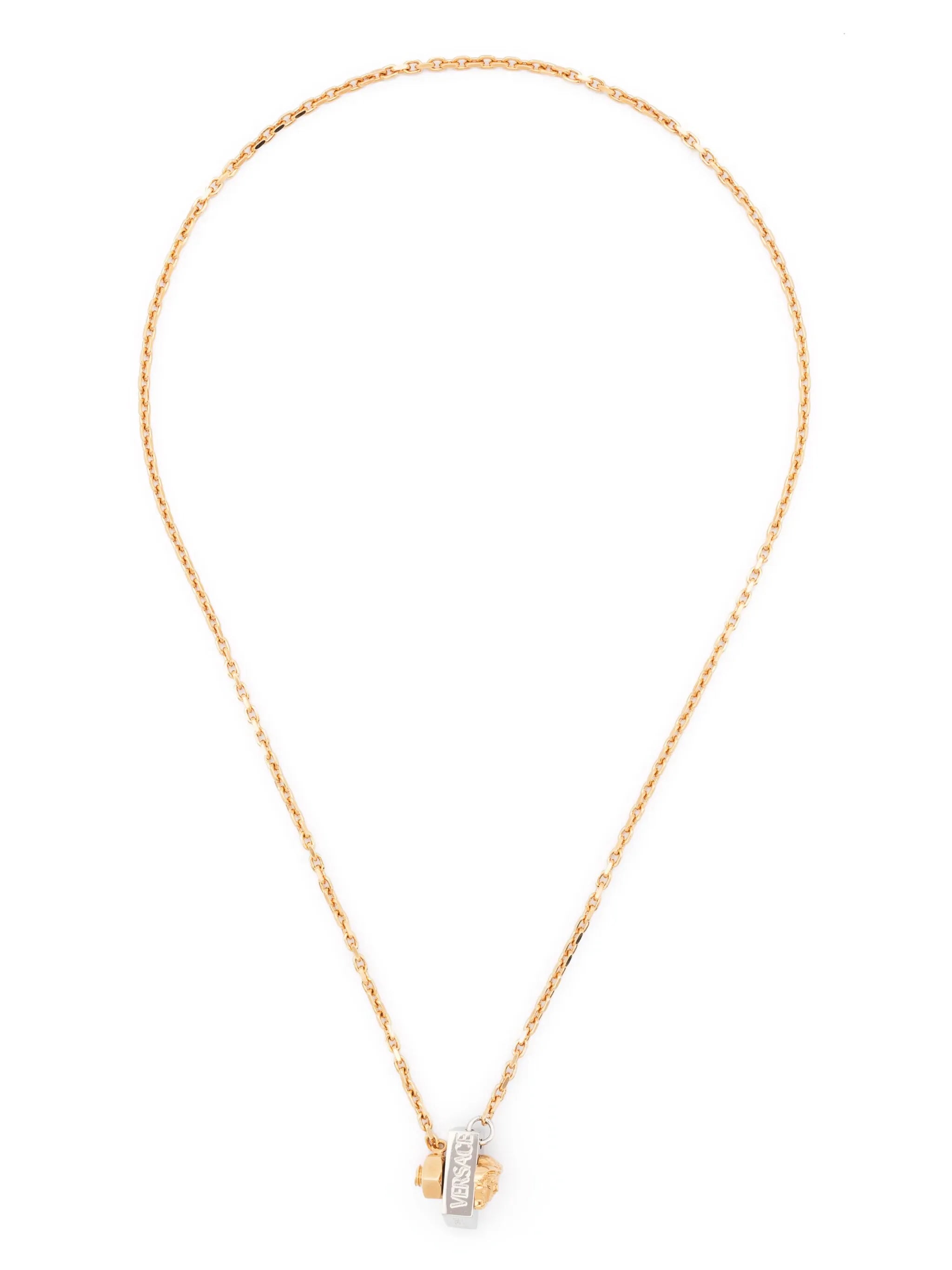 Nuts & Bolts pendant necklace