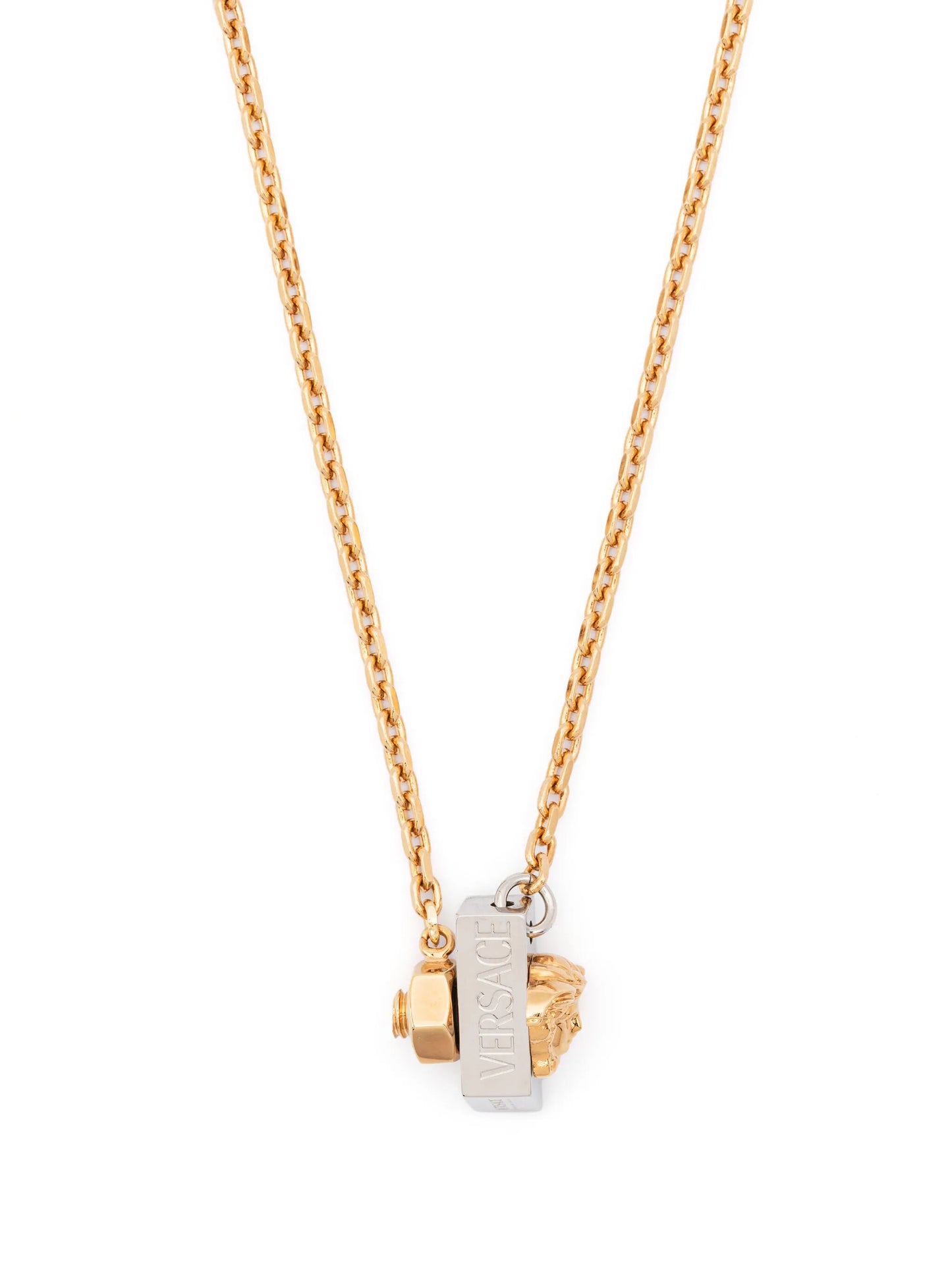 Nuts & Bolts pendant necklace