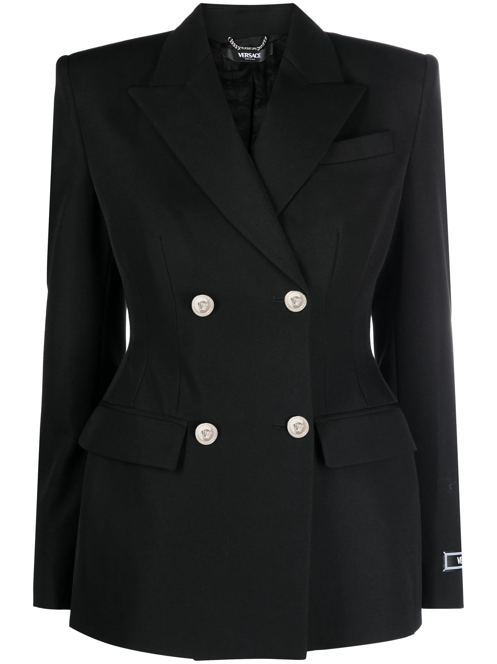 Hourglass double-breasted blazer