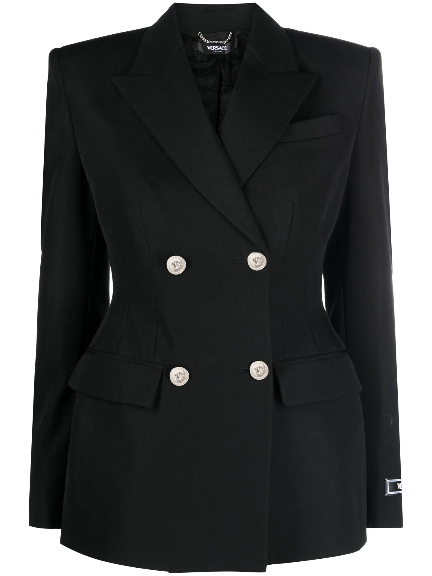 Hourglass double-breasted blazer
