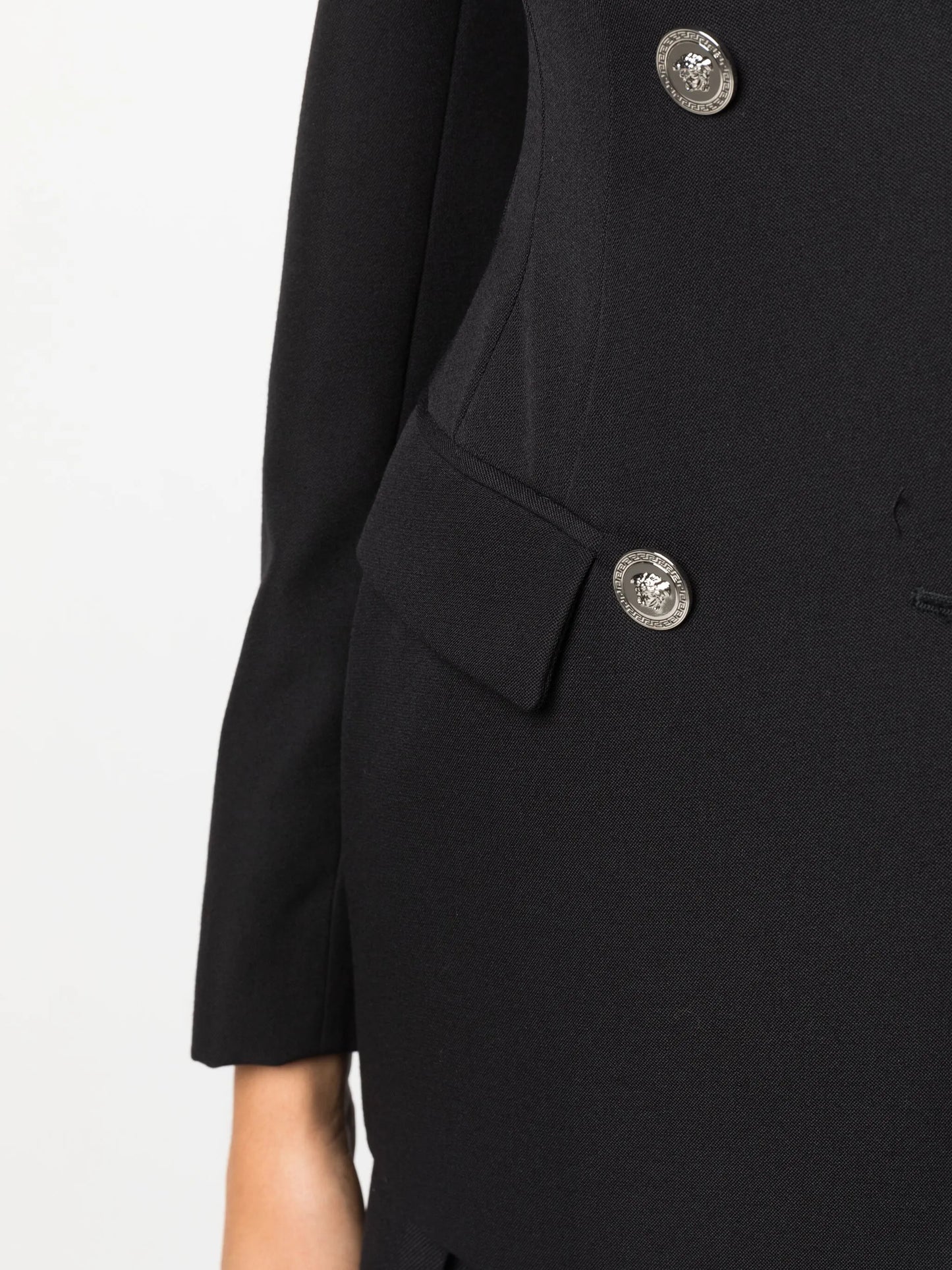 Hourglass double-breasted blazer