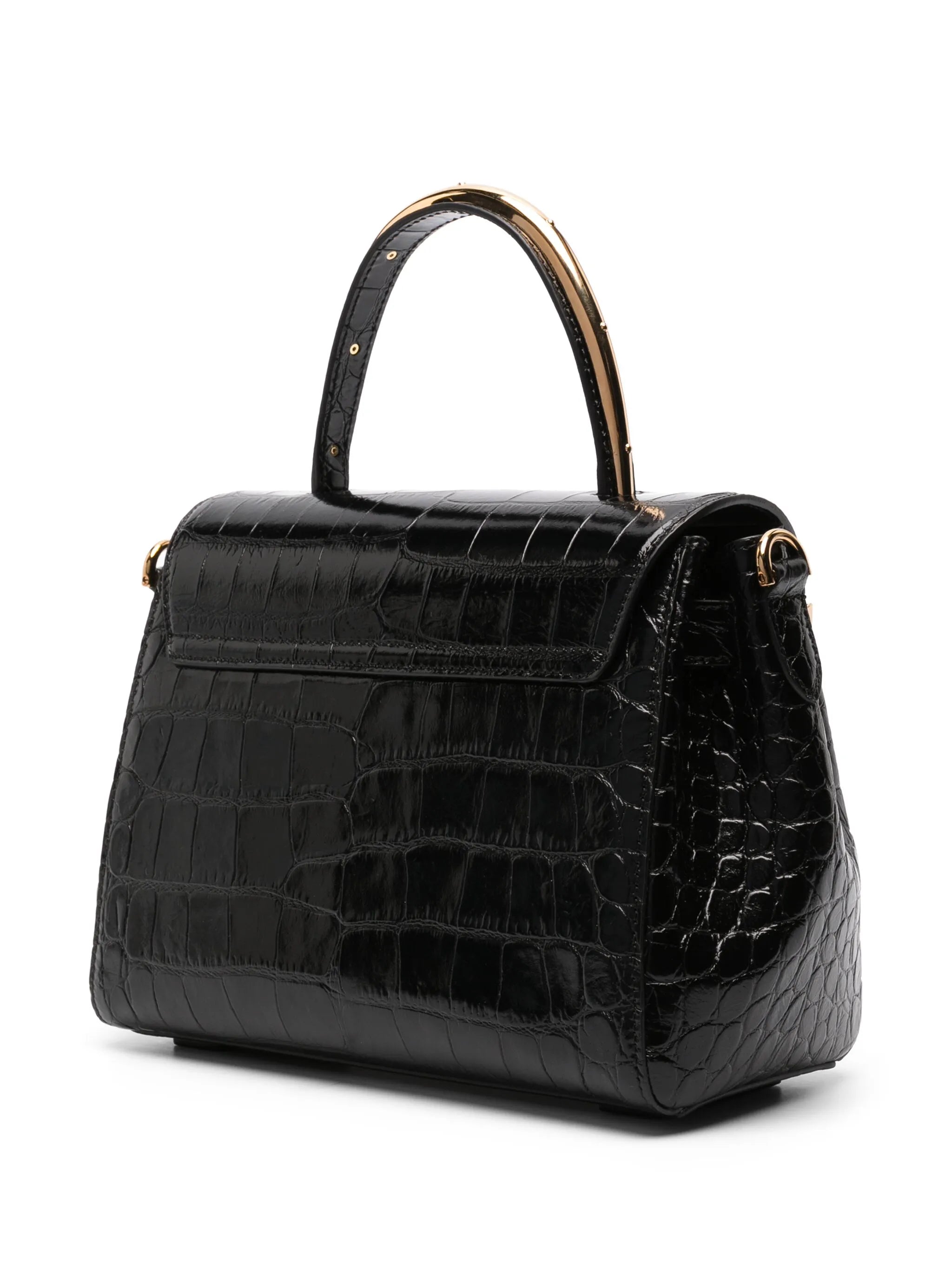 La Medusa leather tote bag