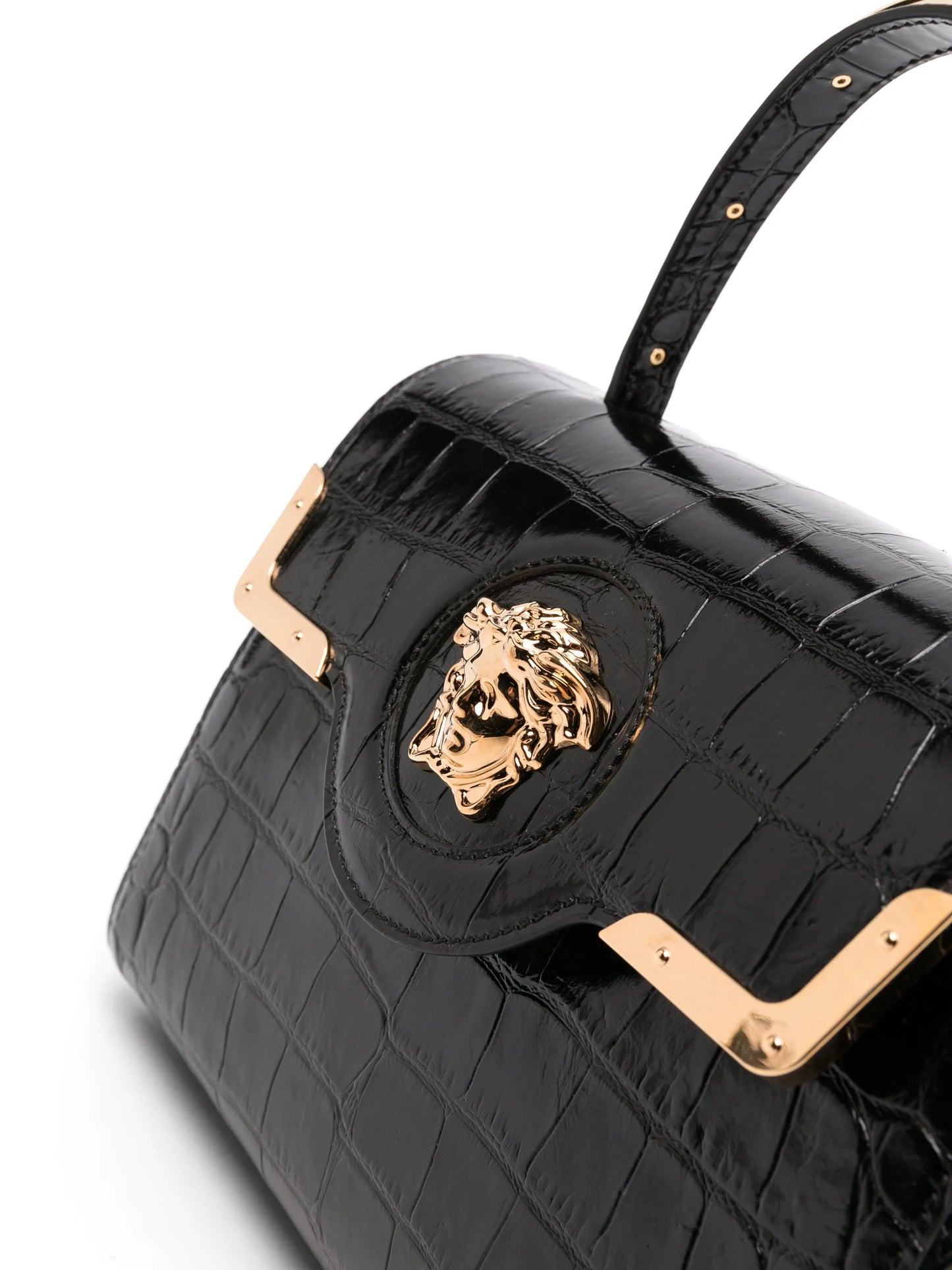 La Medusa leather tote bag