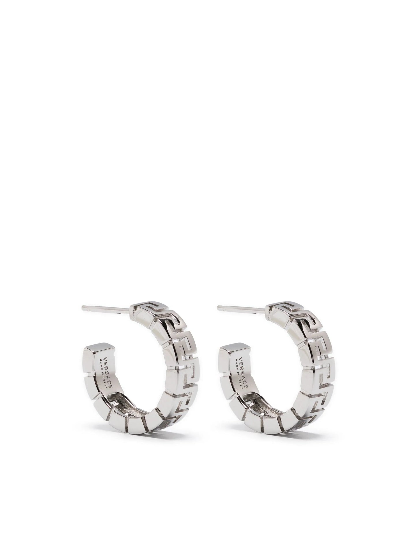 Greca hoop earrings