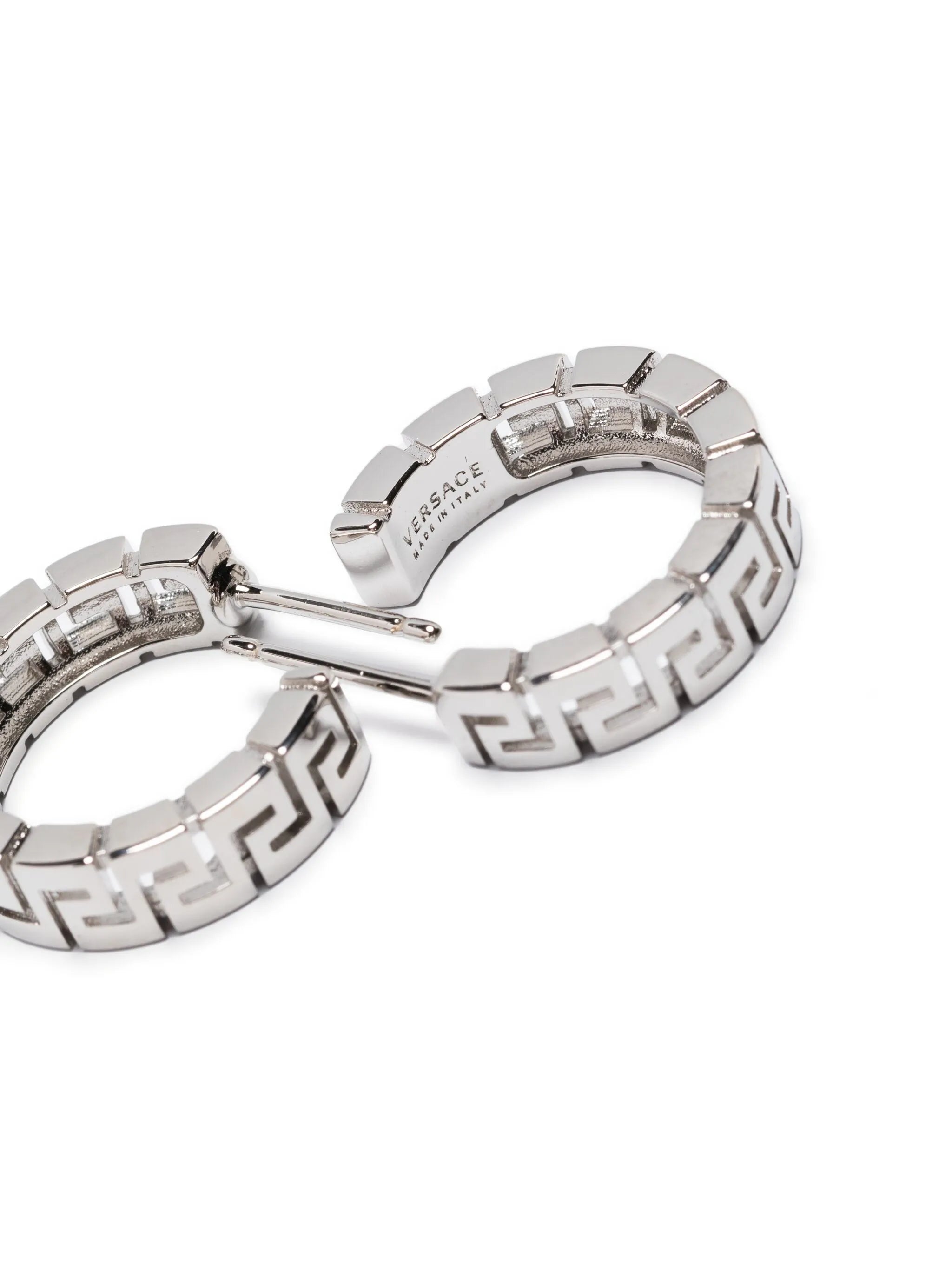 Greca hoop earrings