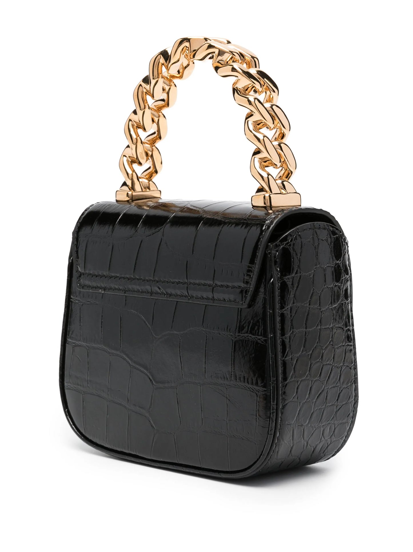 La Medusa leather mini bag