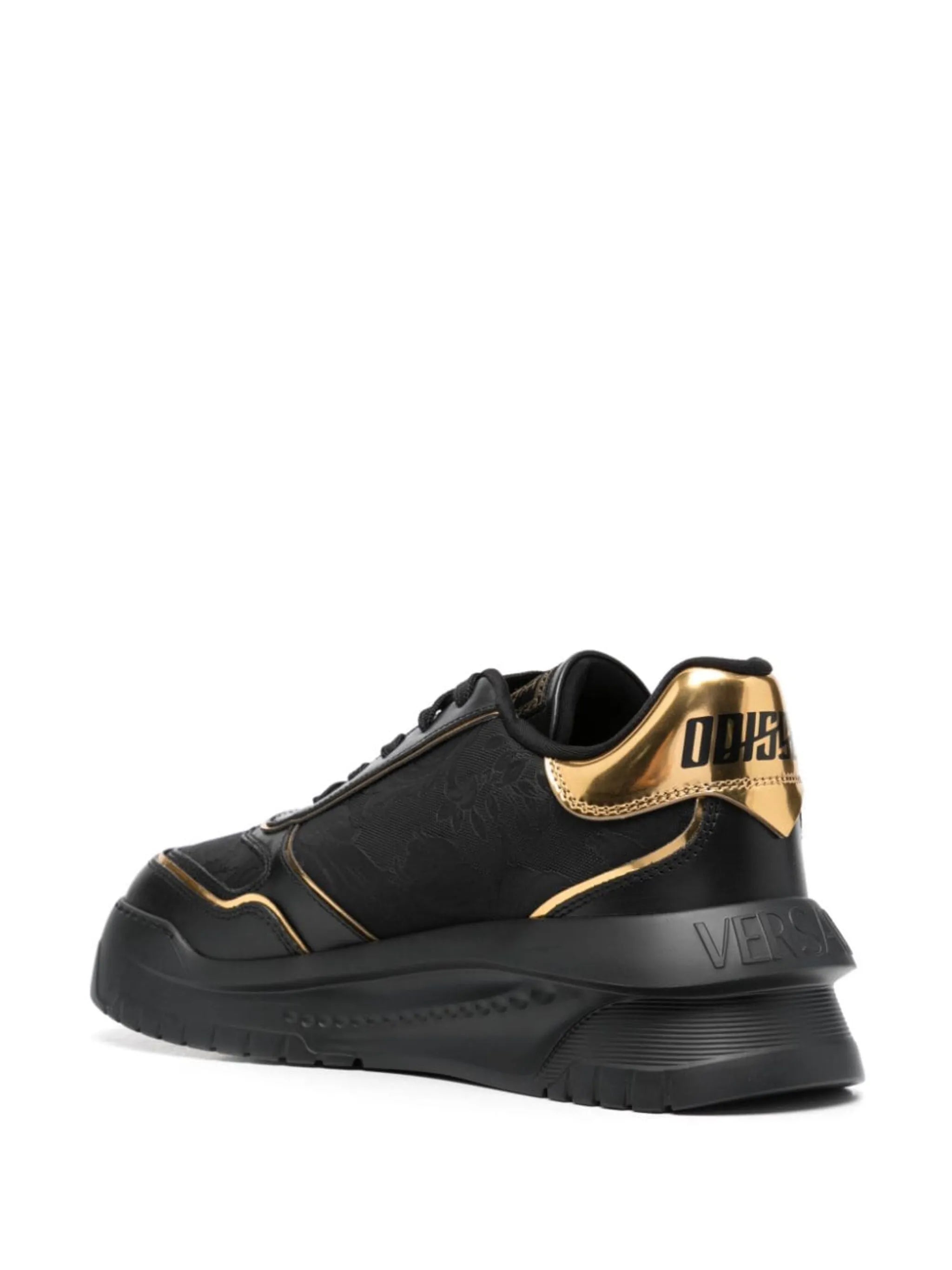 Odissea chunky leather sneakers