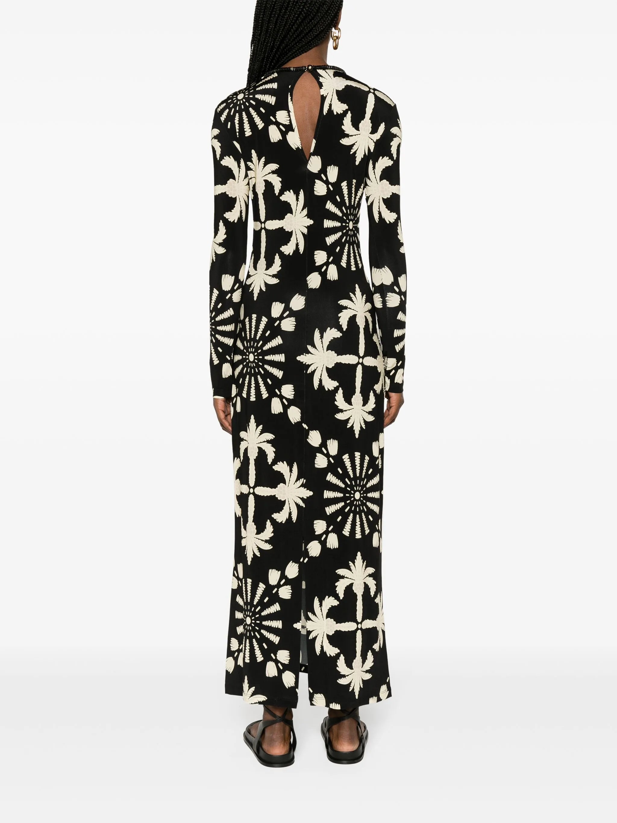 Garden Warrior maxi dress