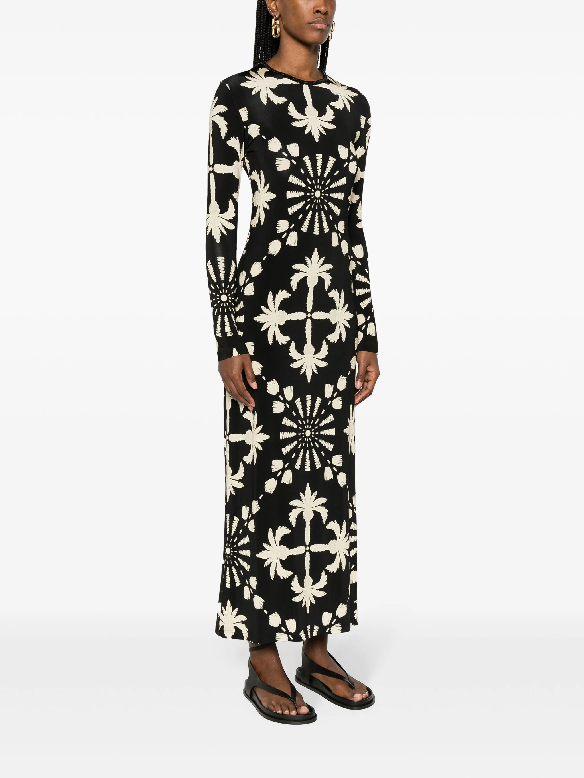 Garden Warrior maxi dress