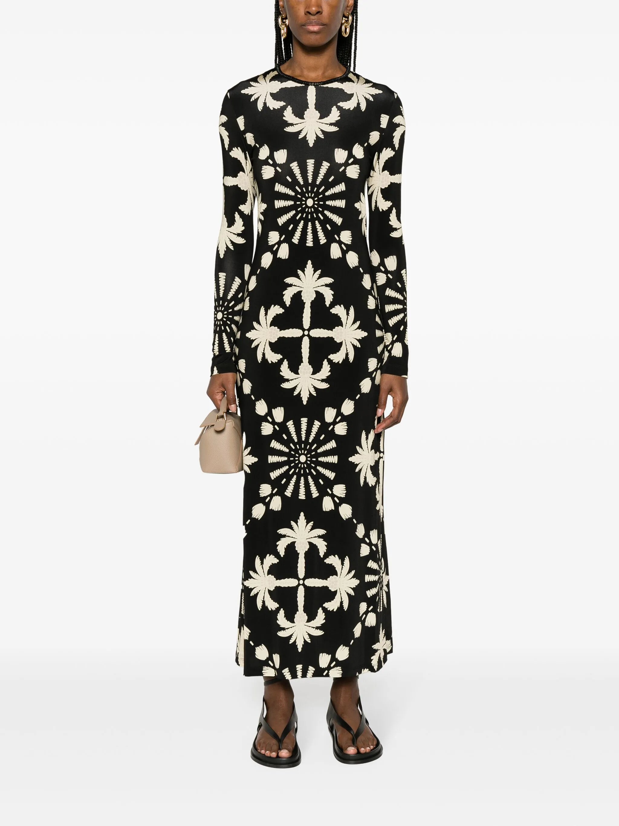 Garden Warrior maxi dress