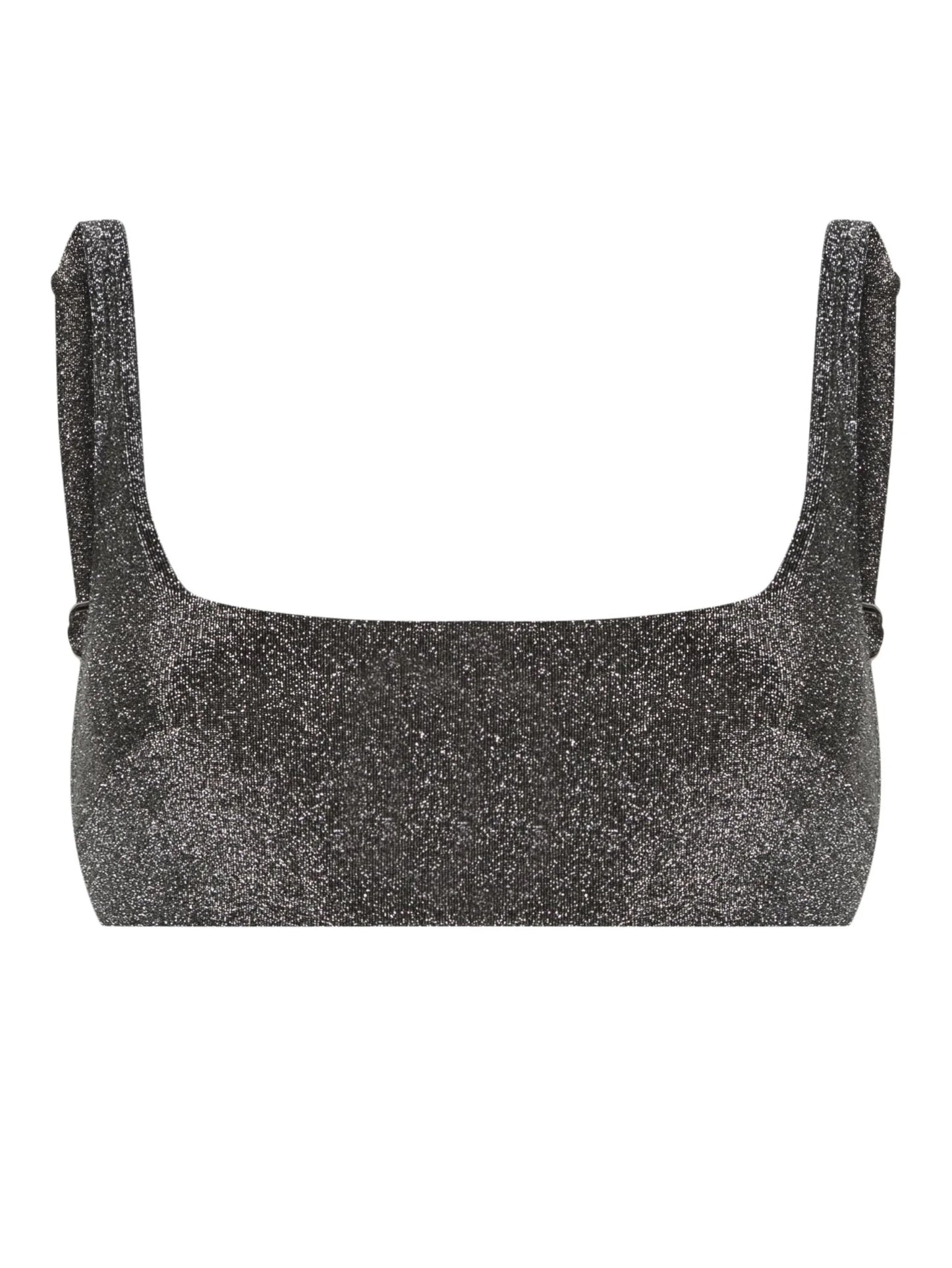The 90s Crop glitter bikini top