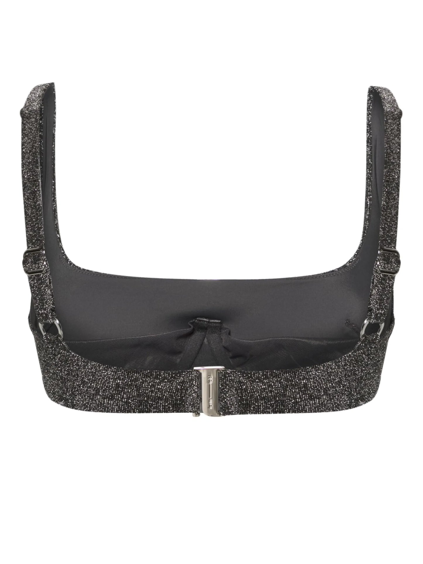 The 90s Crop glitter bikini top