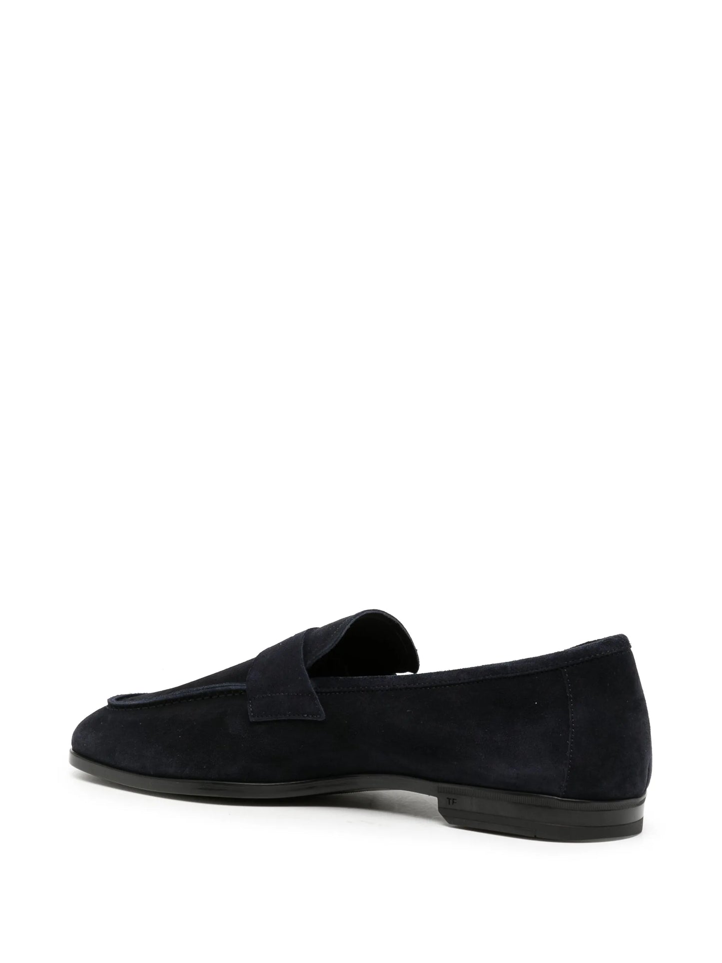 Sean penny-slot suede loafers