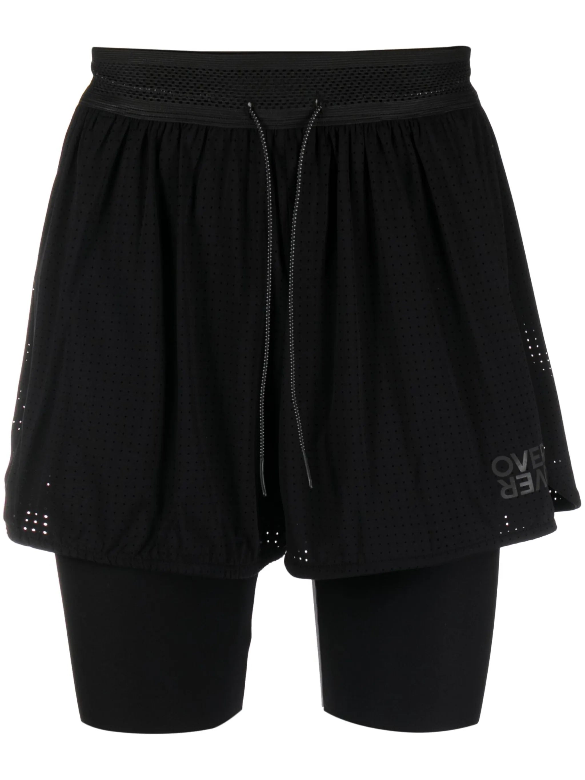 double-layered running shorts