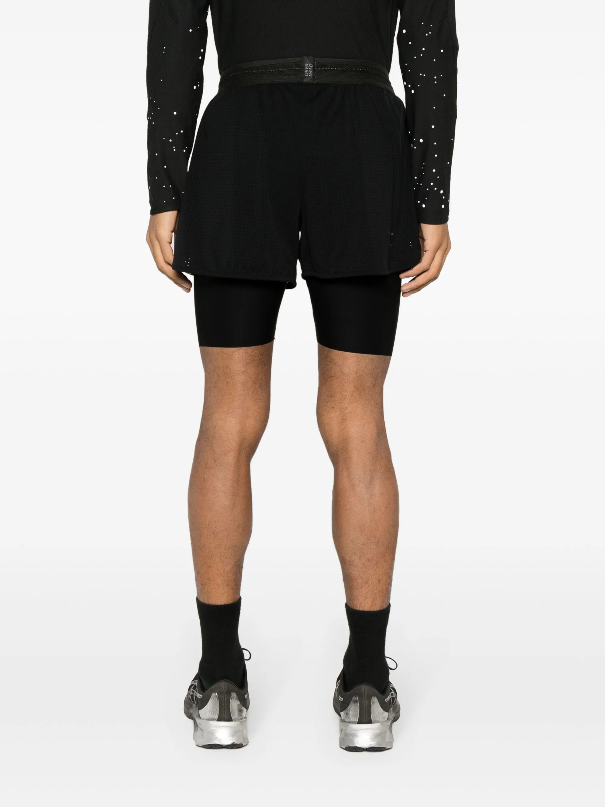double-layered running shorts