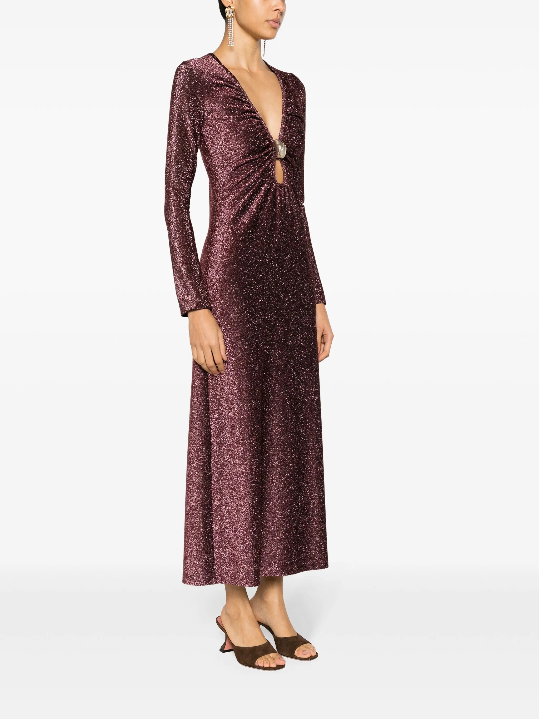 Impala Dancing lurex maxi dress