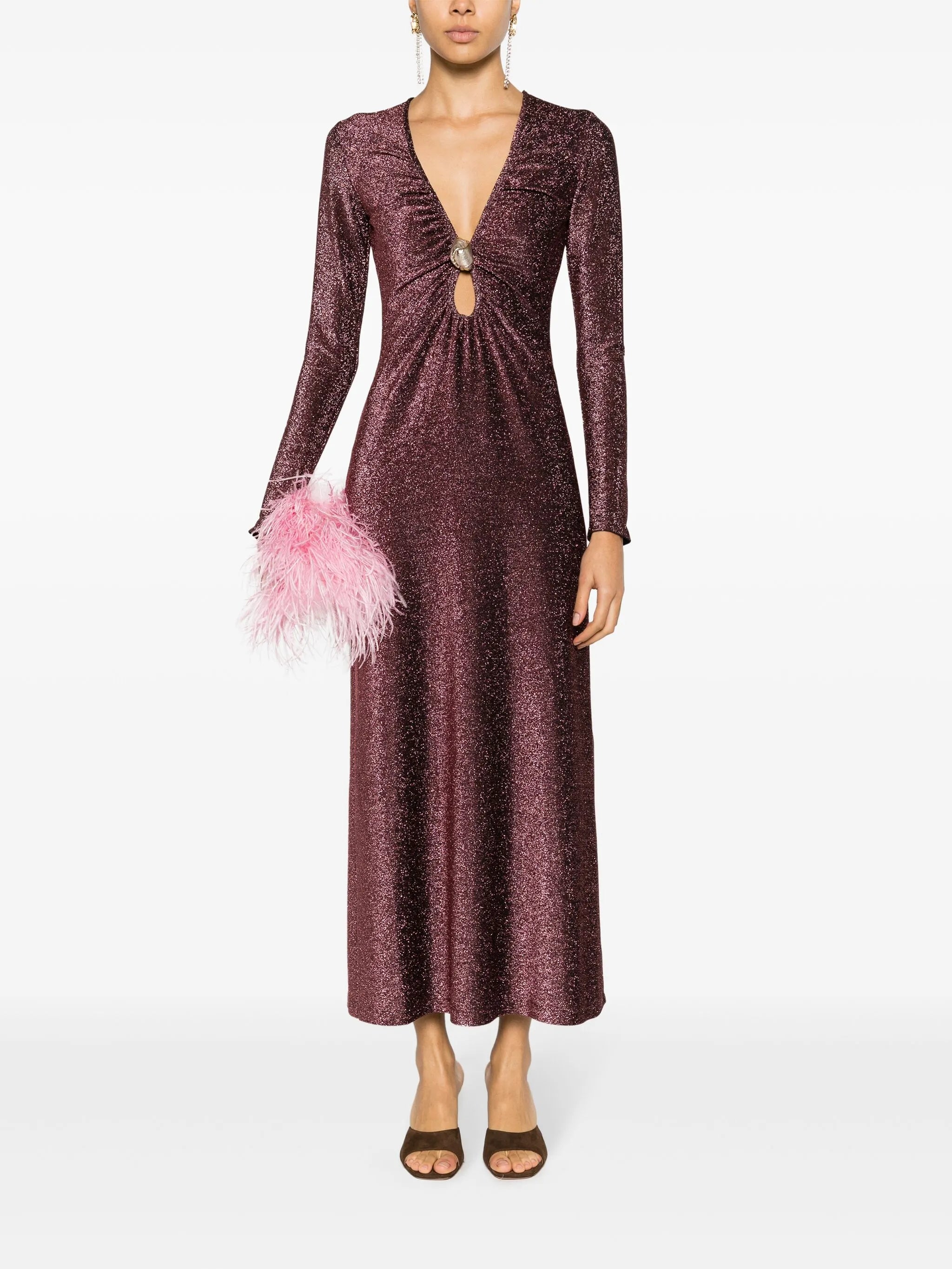 Impala Dancing lurex maxi dress