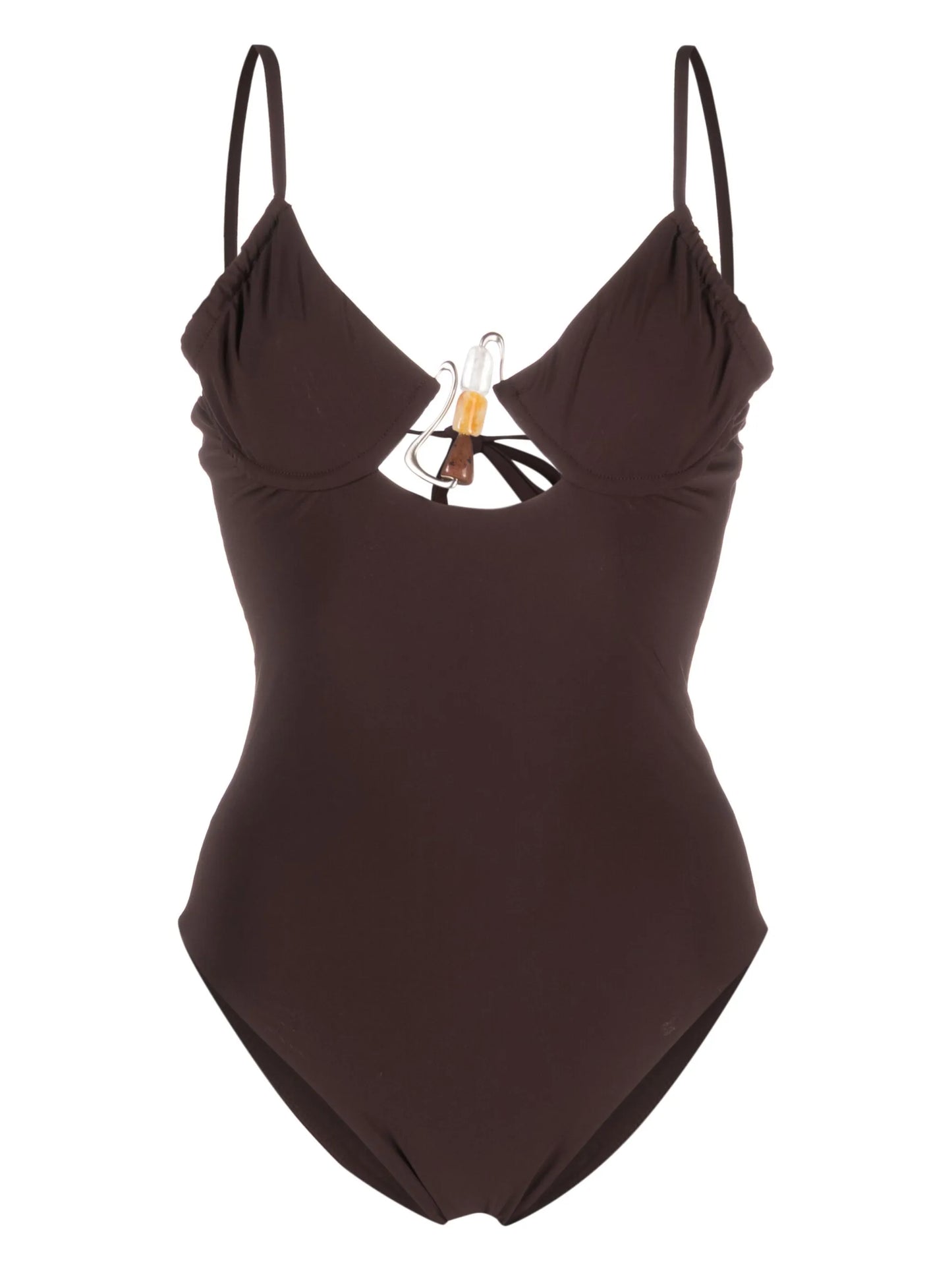 Nebula bead-detailing swimsuit