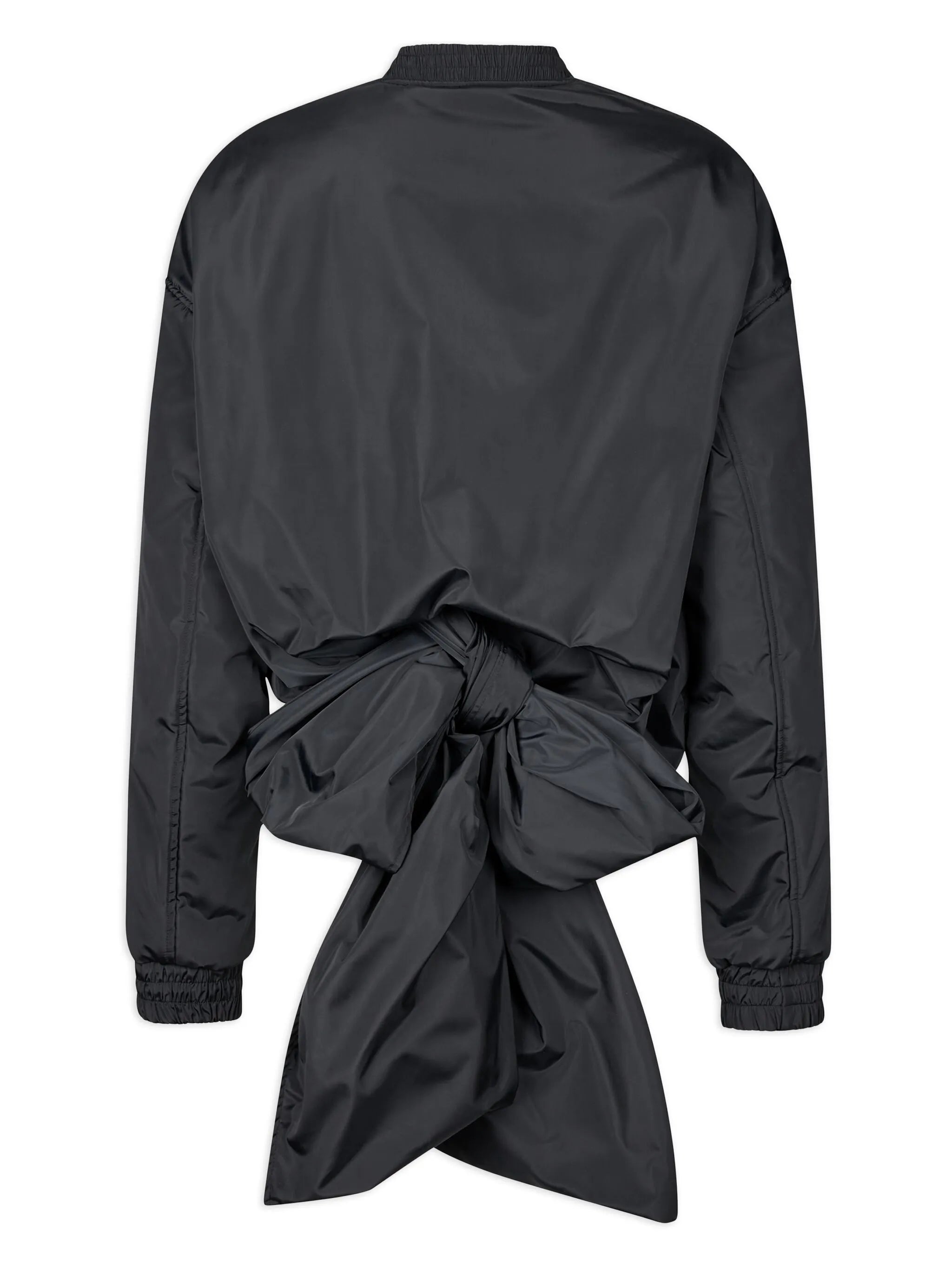 Ubon bow-detail bomber jacket