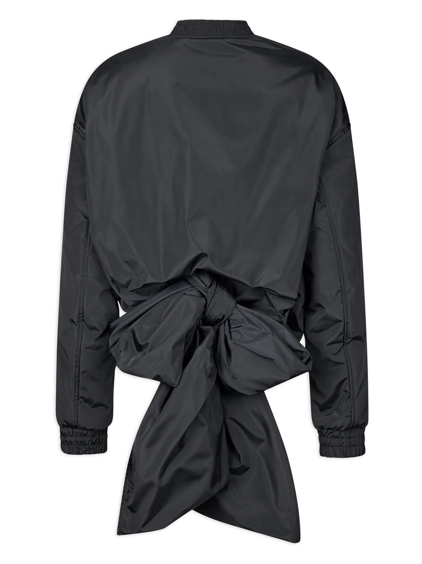 Ubon bow-detail bomber jacket