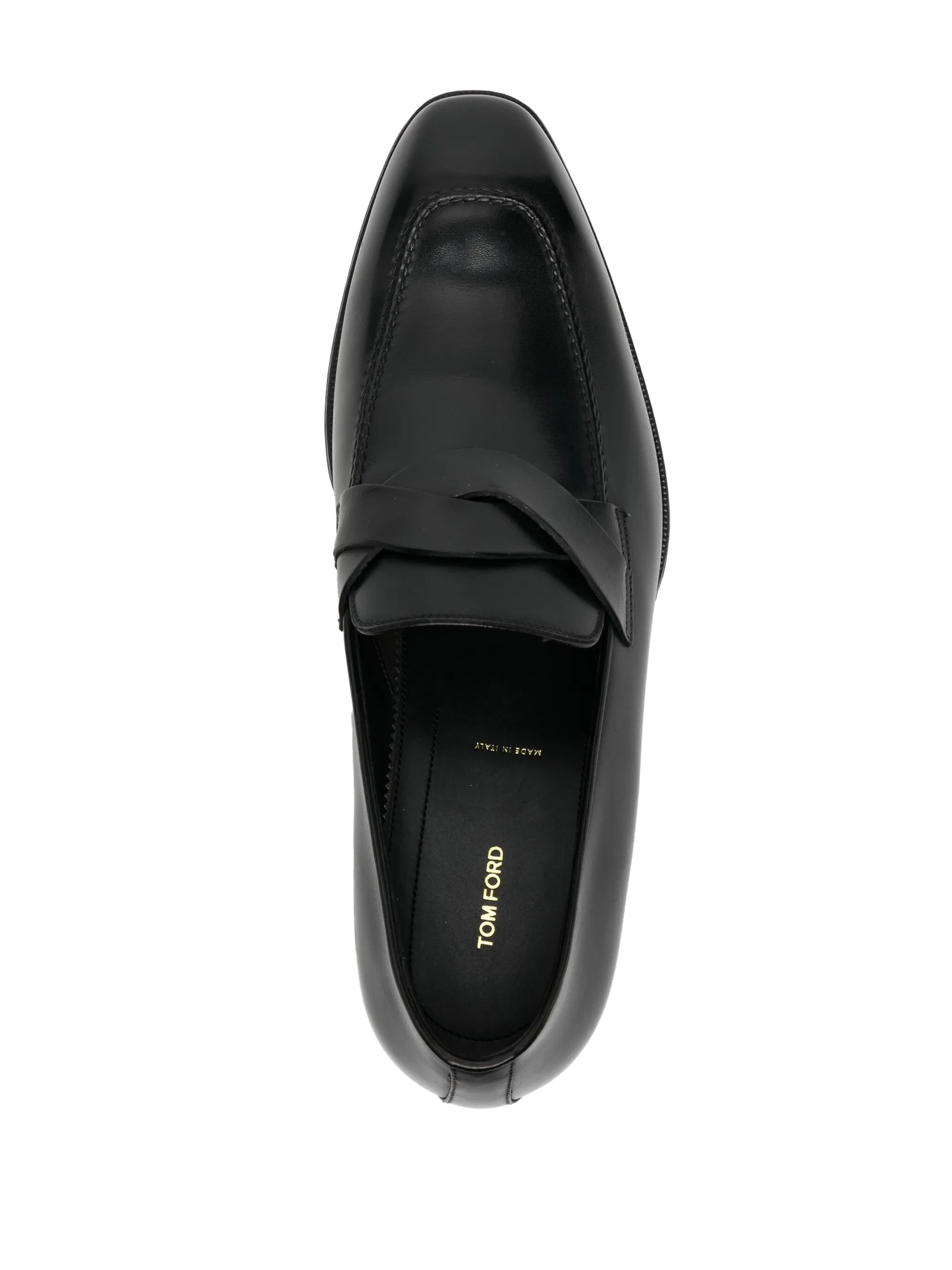 leather loafers