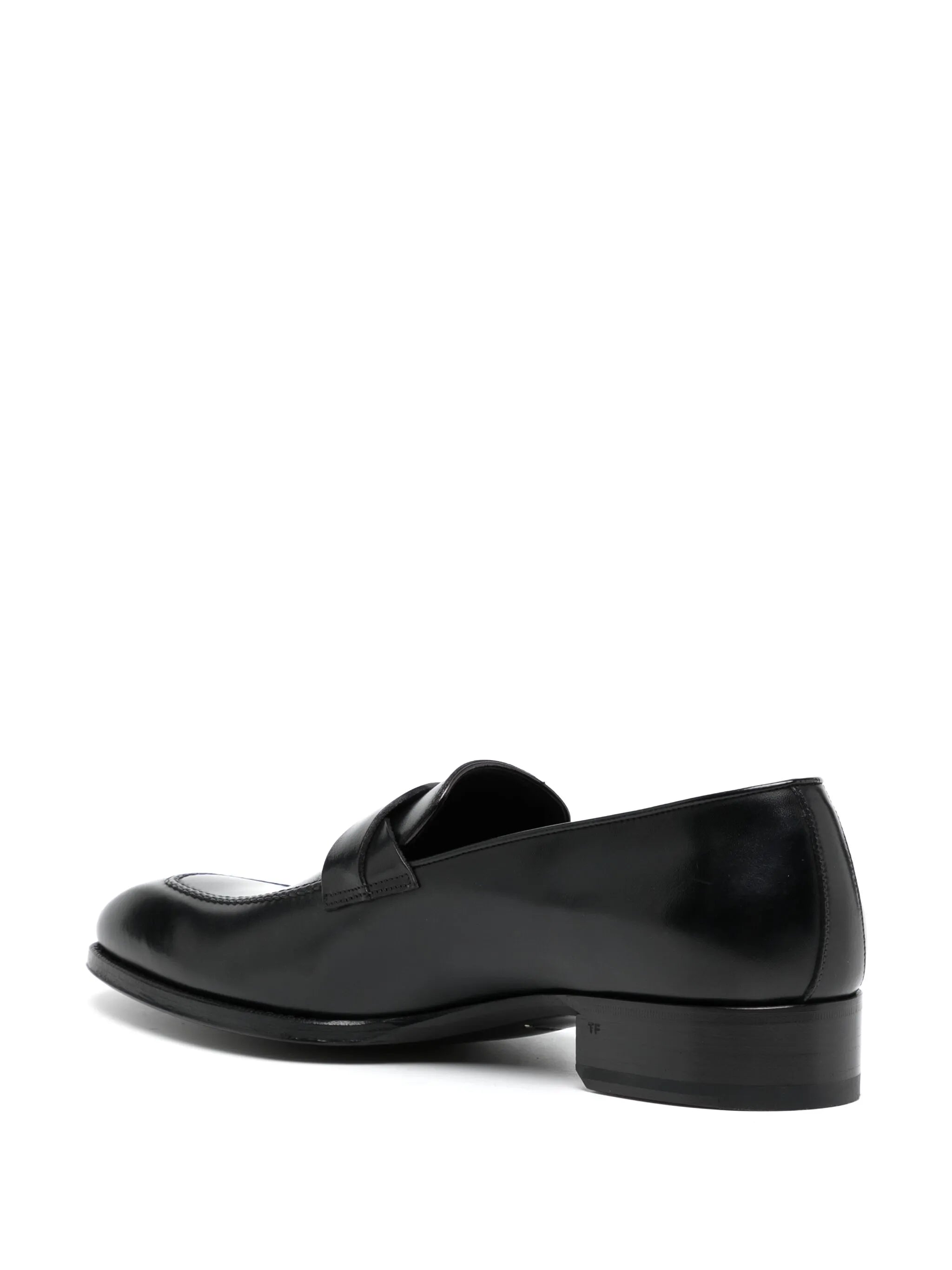 leather loafers