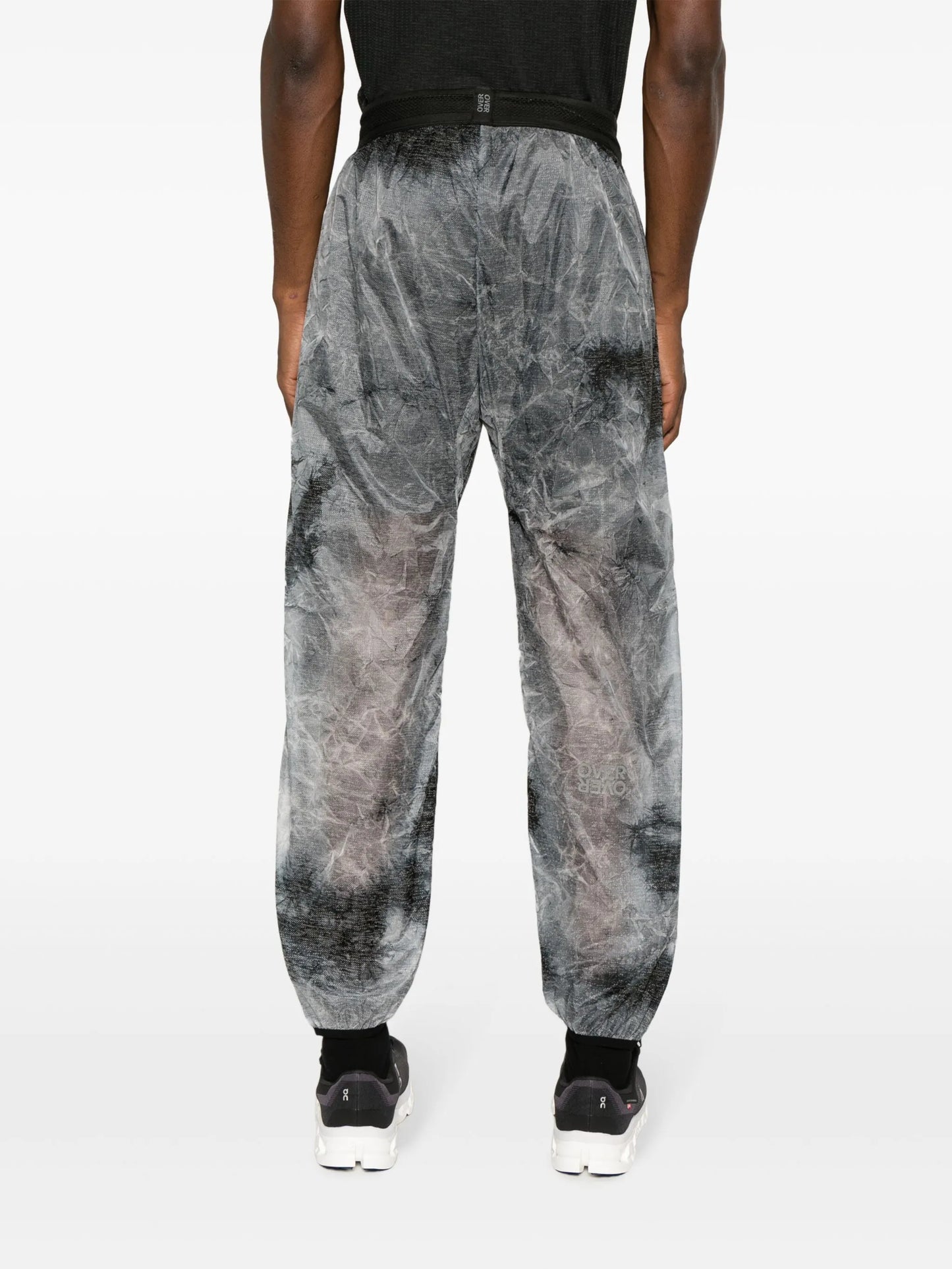 Acid Rain-print track pants