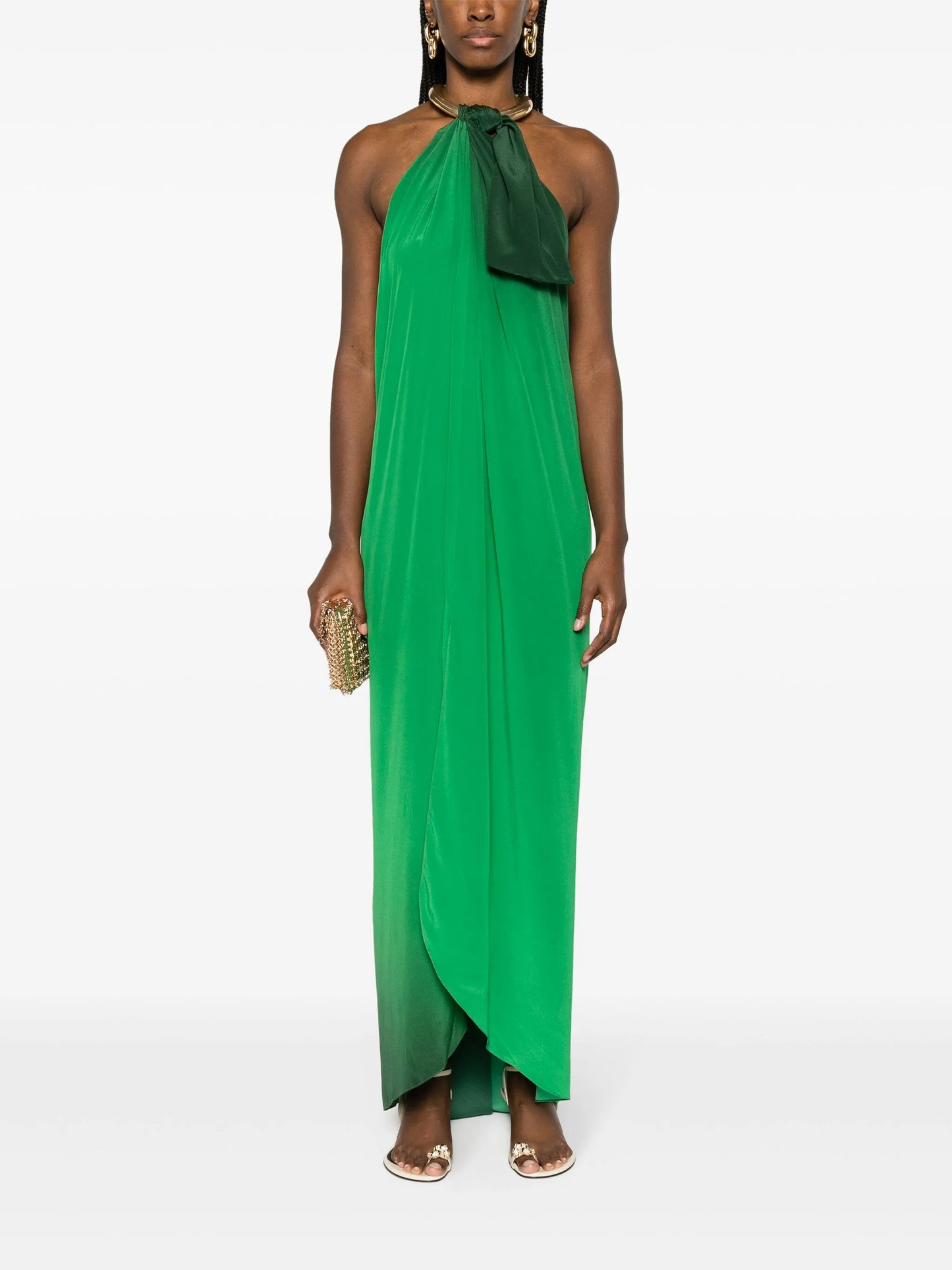 Dreamer's Refuge halterneck maxi dress