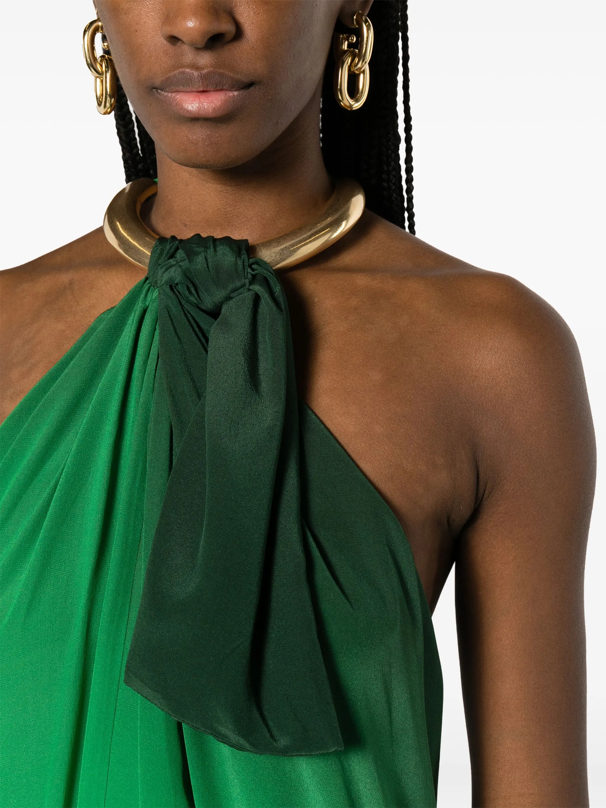 Dreamer's Refuge halterneck maxi dress